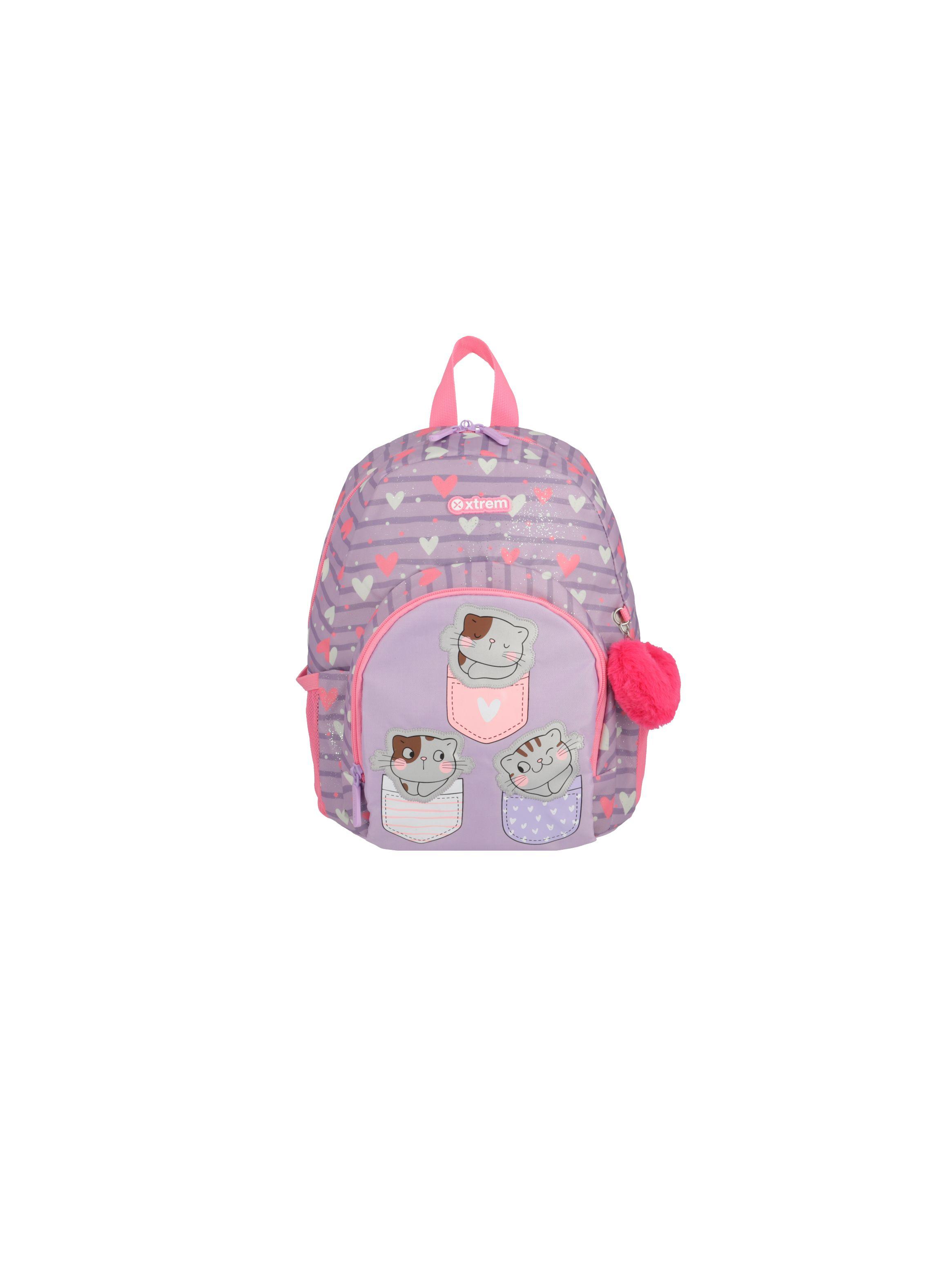 Mochila Xtrem Power 4XT Morado/Rosado-0