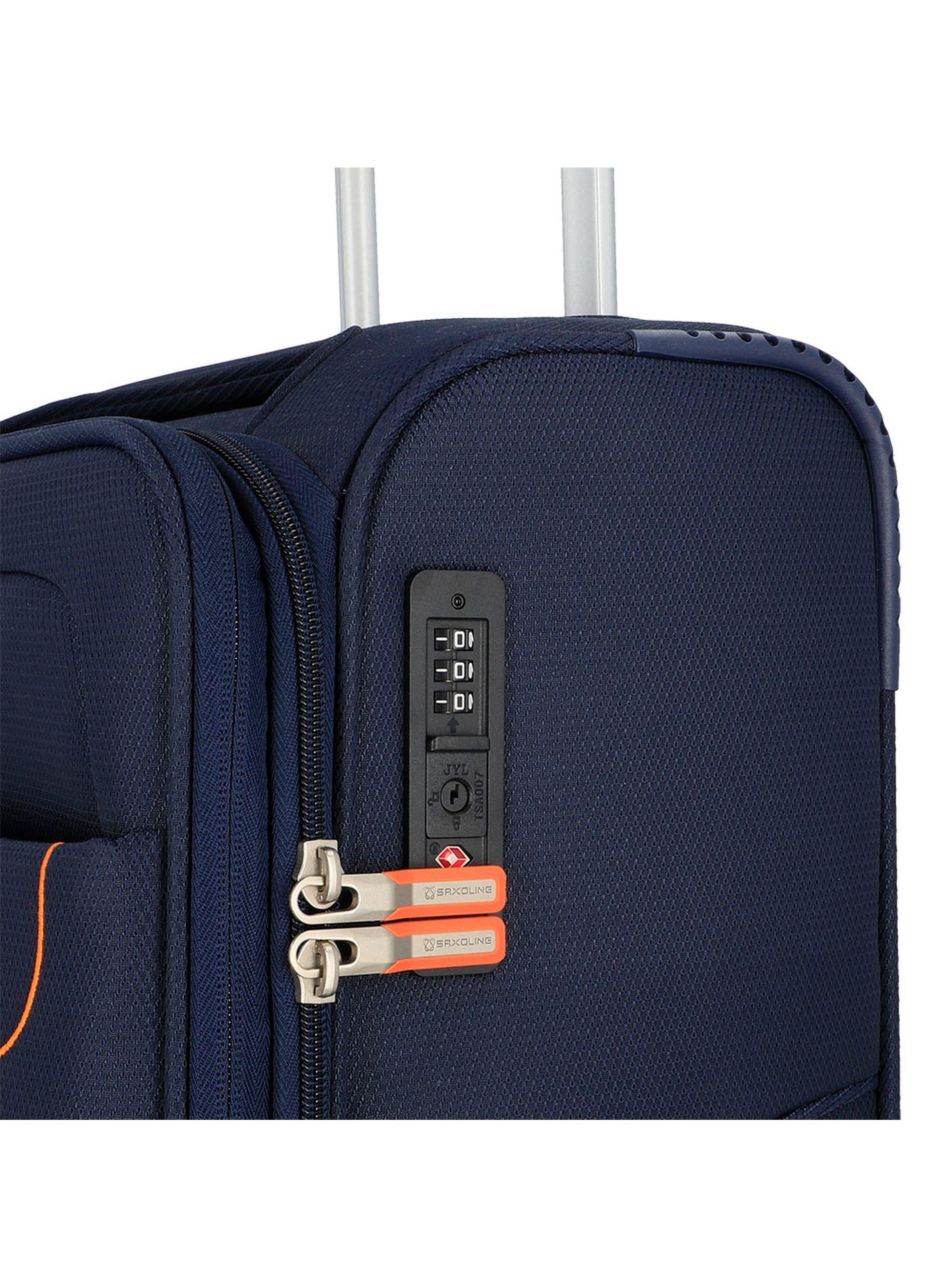 Maleta Mediana Saxoline Vortex Azul-9