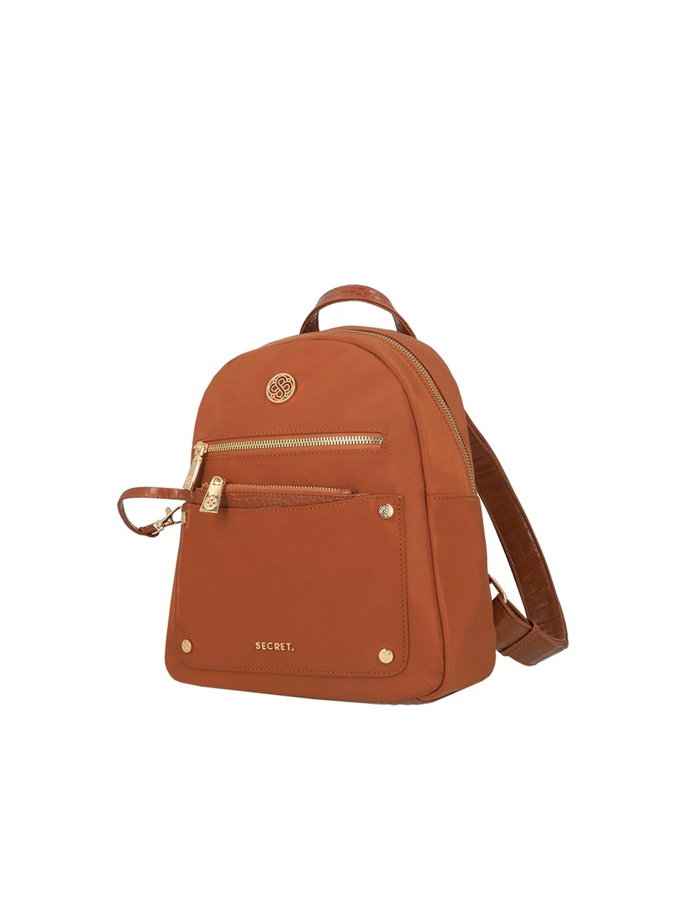Mochila Secret Girona FW25 M Café Medio-1