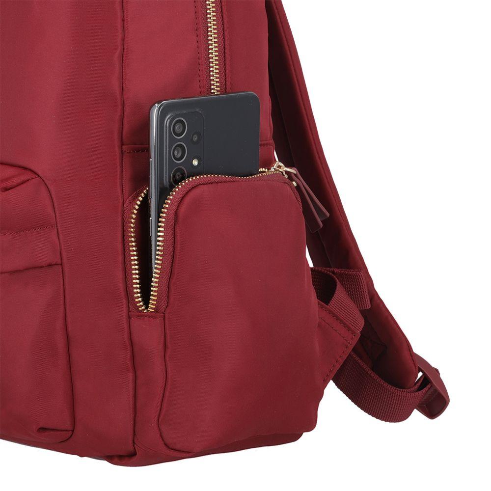 Mochila Notebook Saxoline Madison Rojo 14"-7