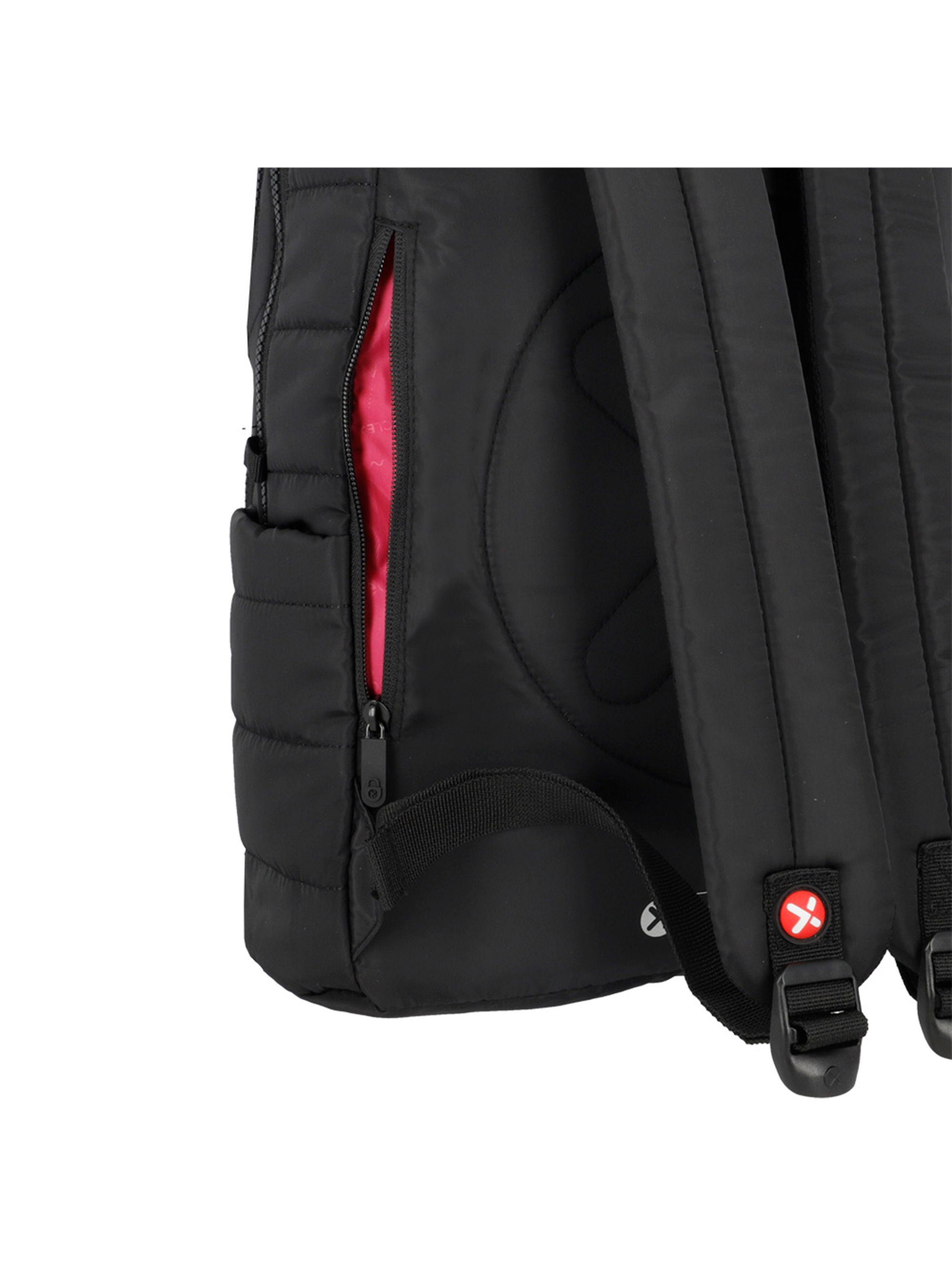 Mochila Notebook Xtrem Hamilton 5XT Negro/Damasco 14"-6
