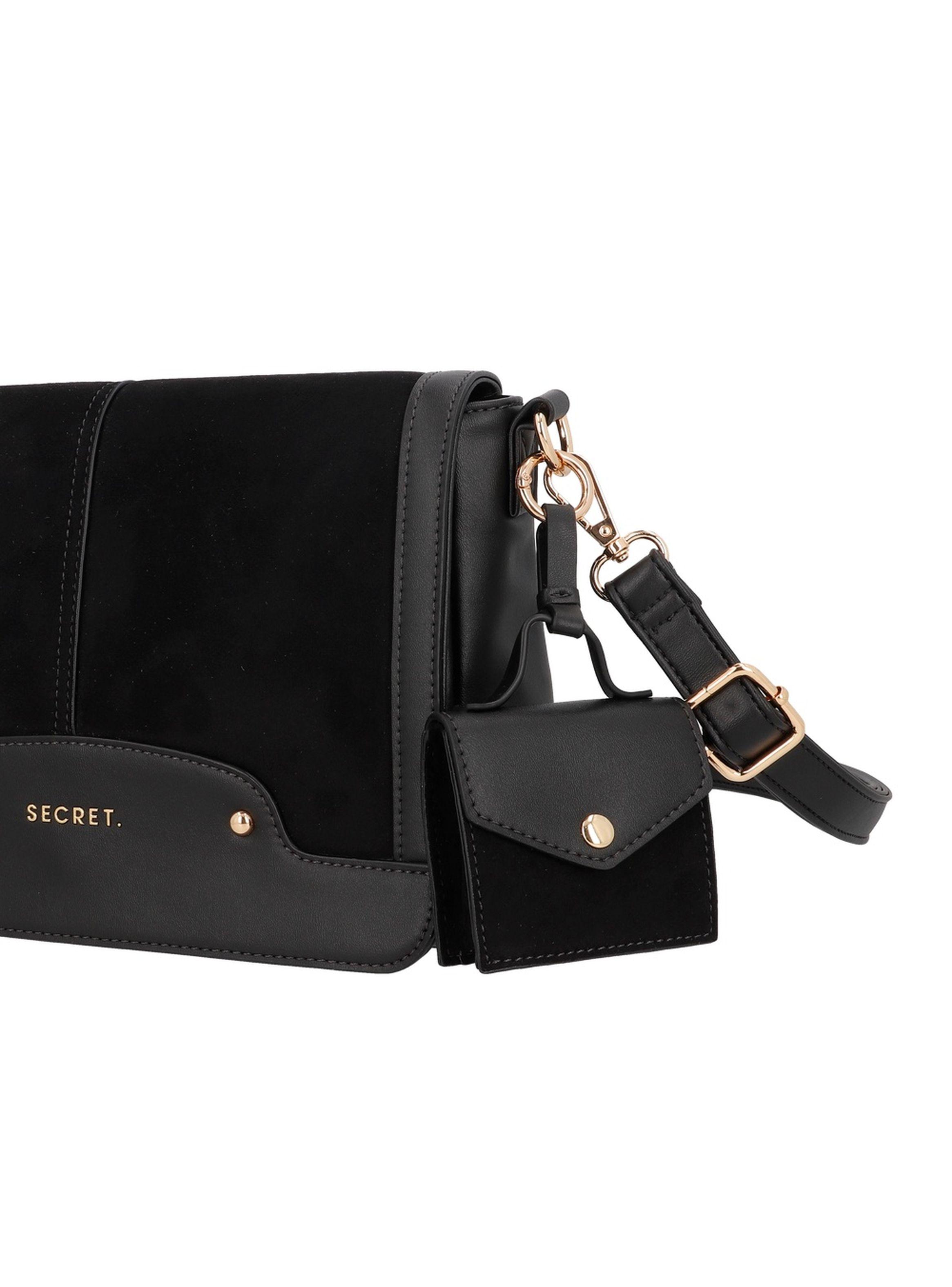 Bandolera Secret Benoni ST6 M Negro-4