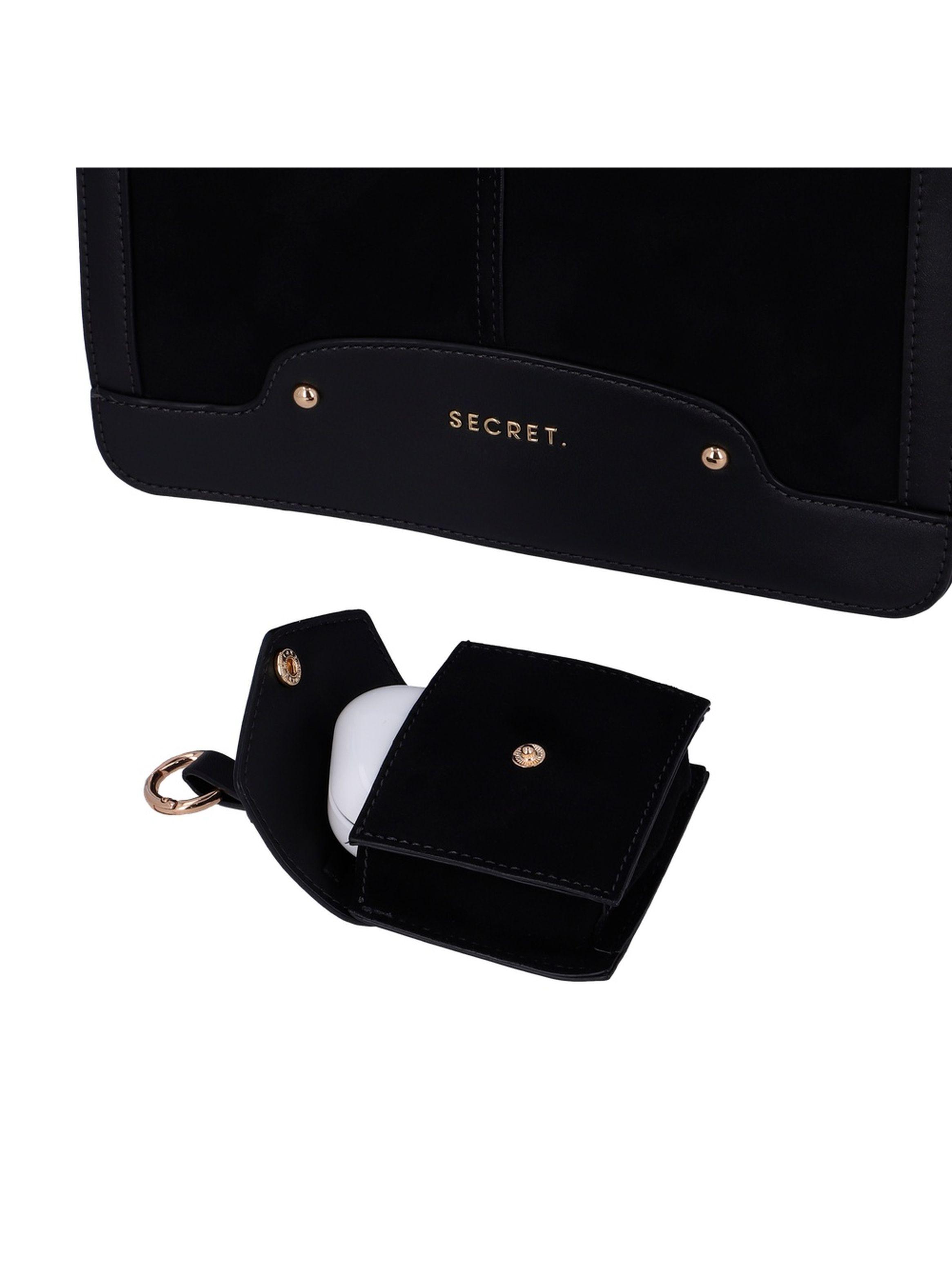 Bandolera Secret Benoni ST6 M Negro-5