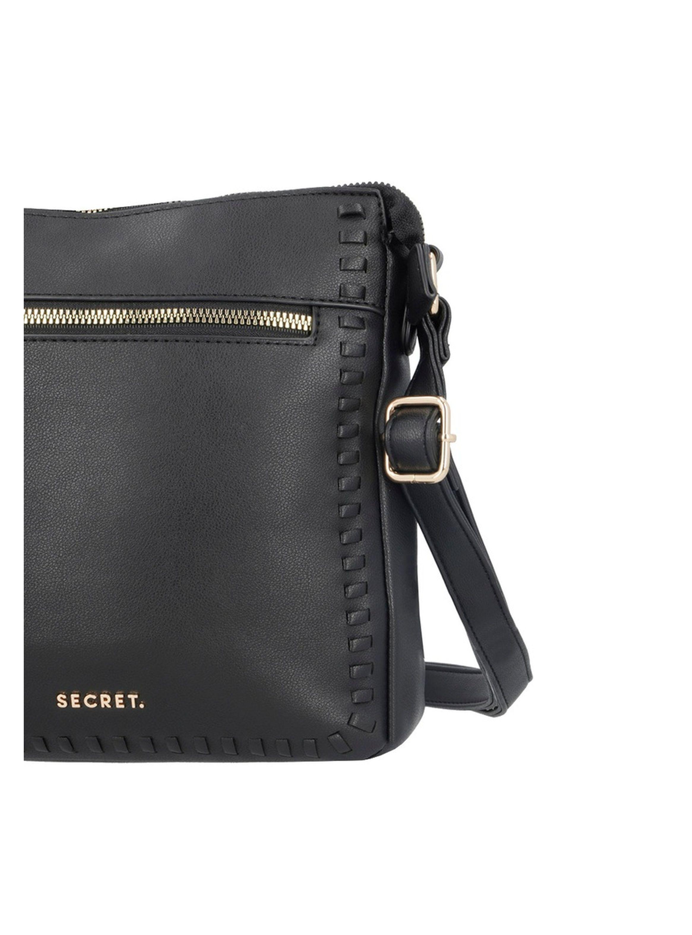 Bandolera Secret Monaco FW25 M Negro-4