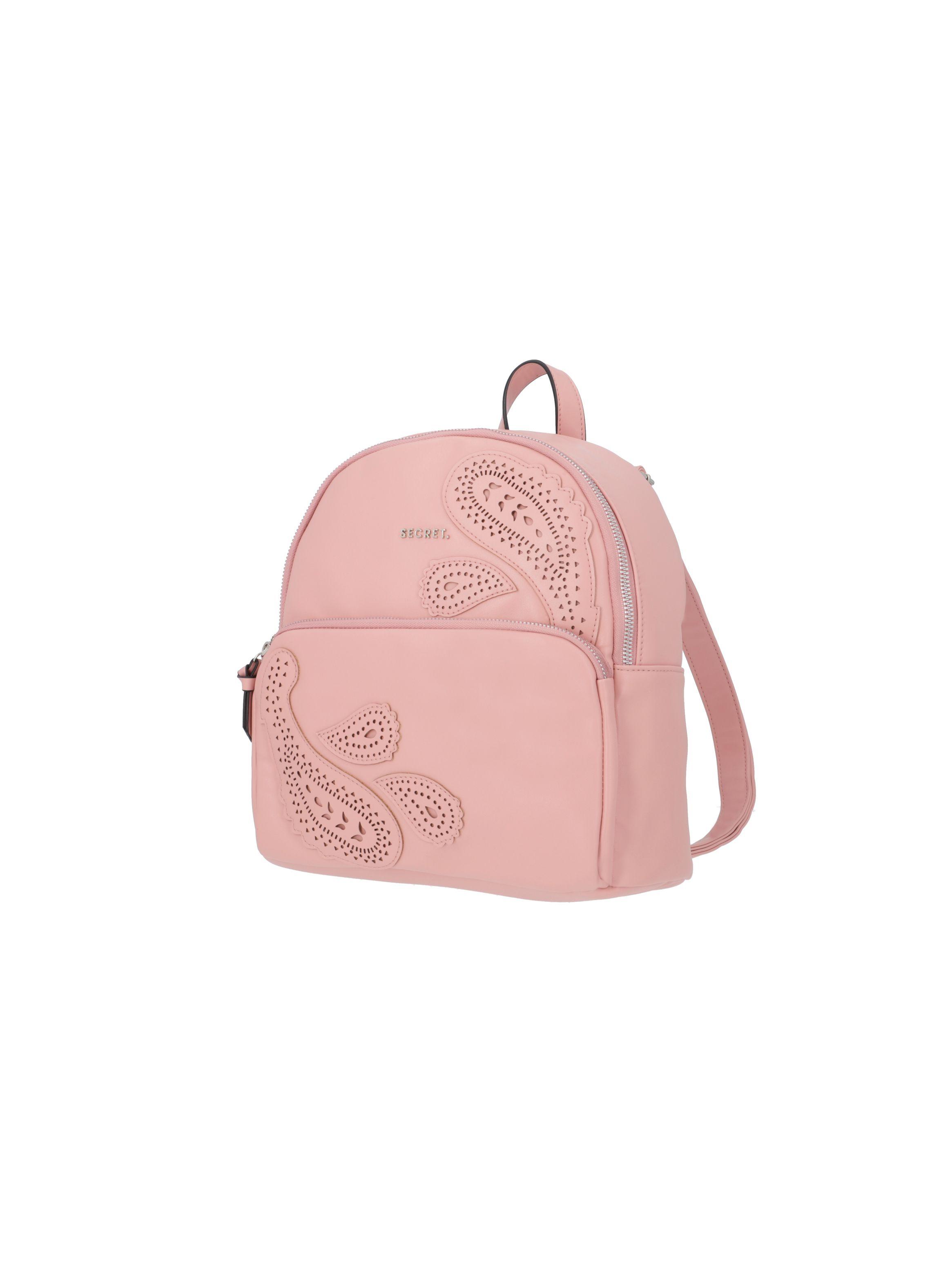 Mochila Secret Modena Rosado M-1