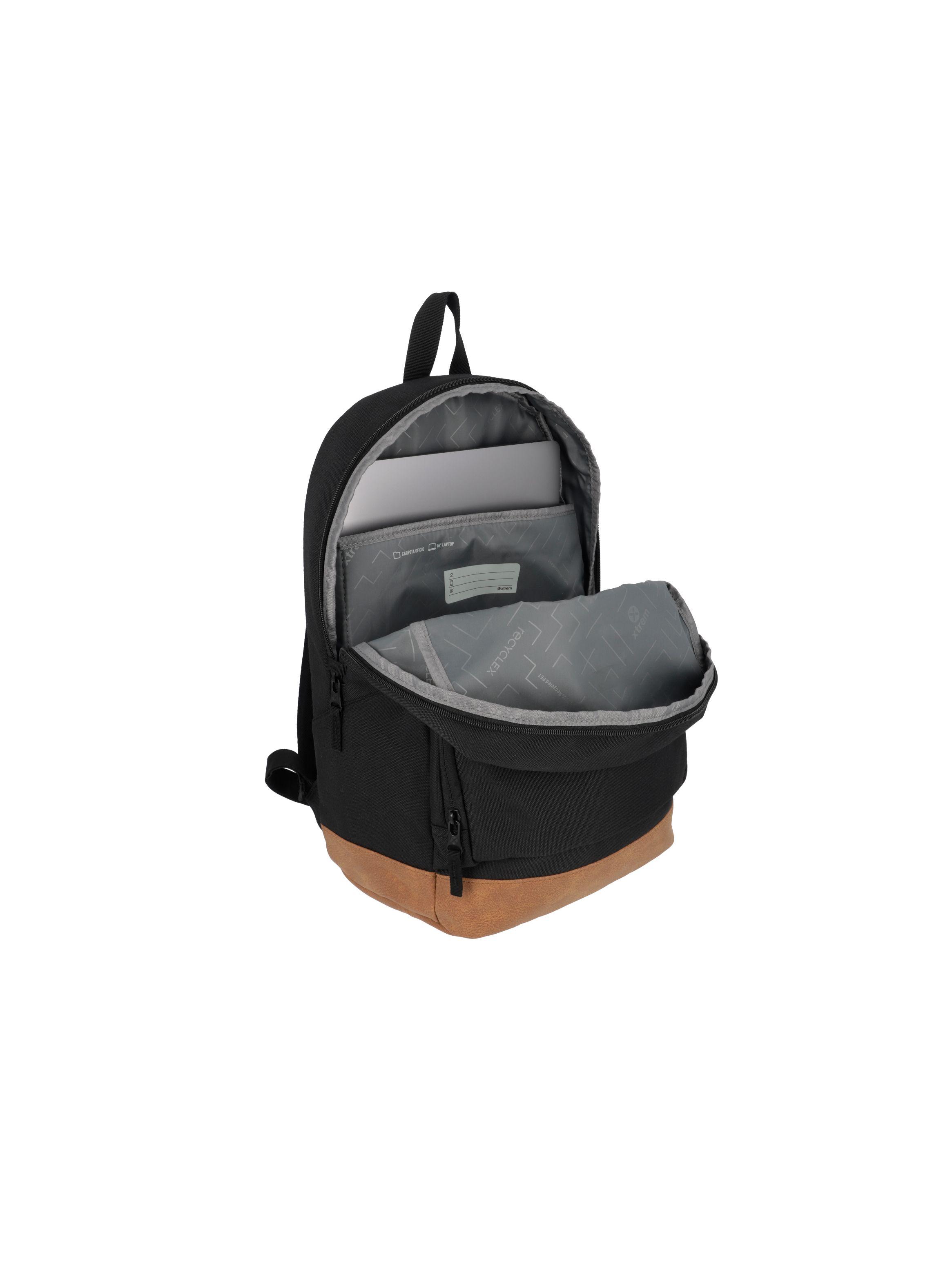 Mochila Notebook Xtrem Dover 4XT Negro 16"-3