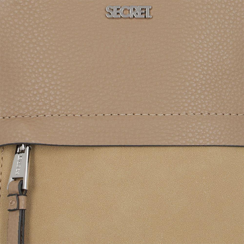 Mochila Mujer Australia Taupe Secret-7