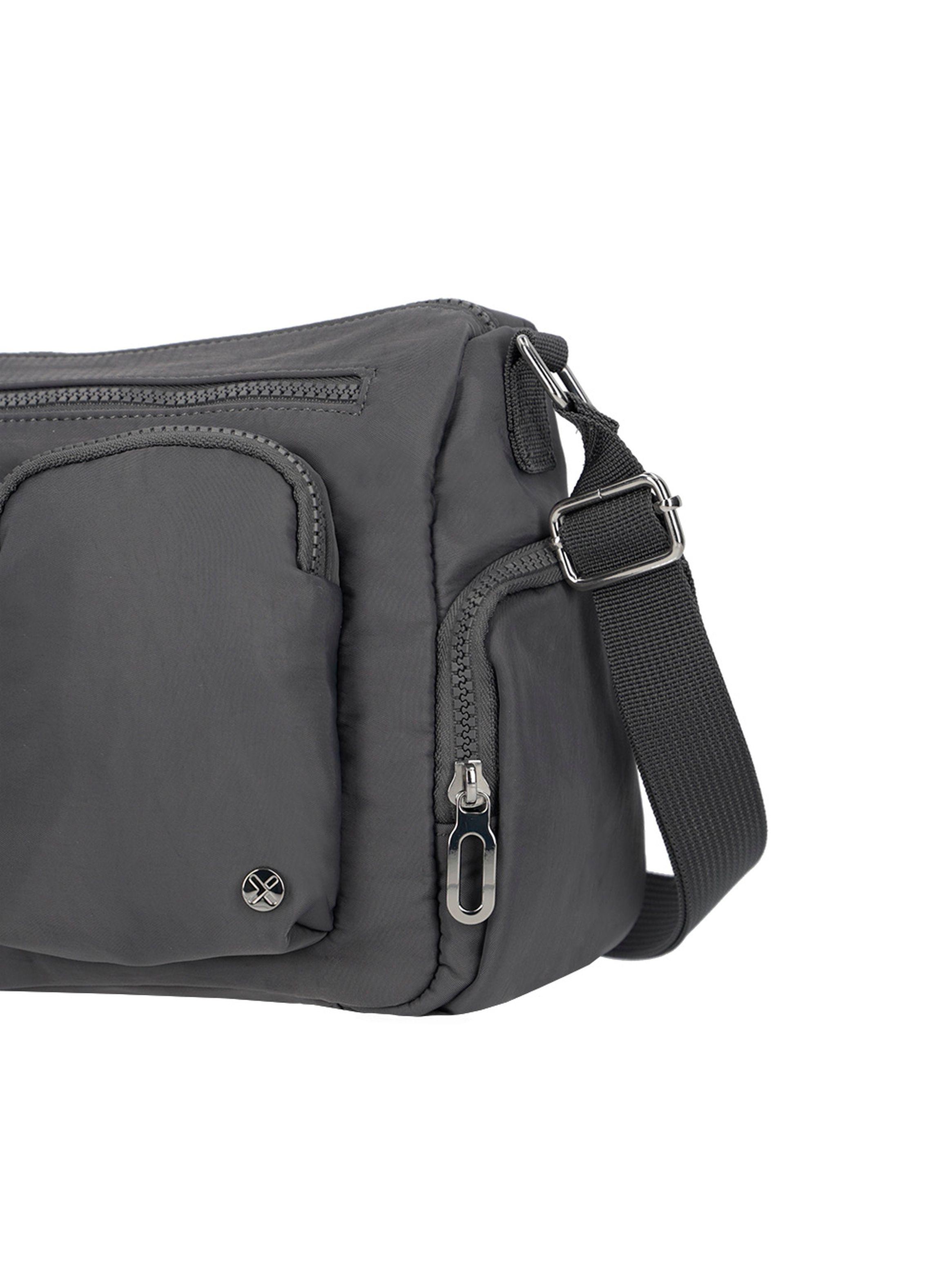 Cartera cruzada de Mujer Xtrem Lucca Gris M-4