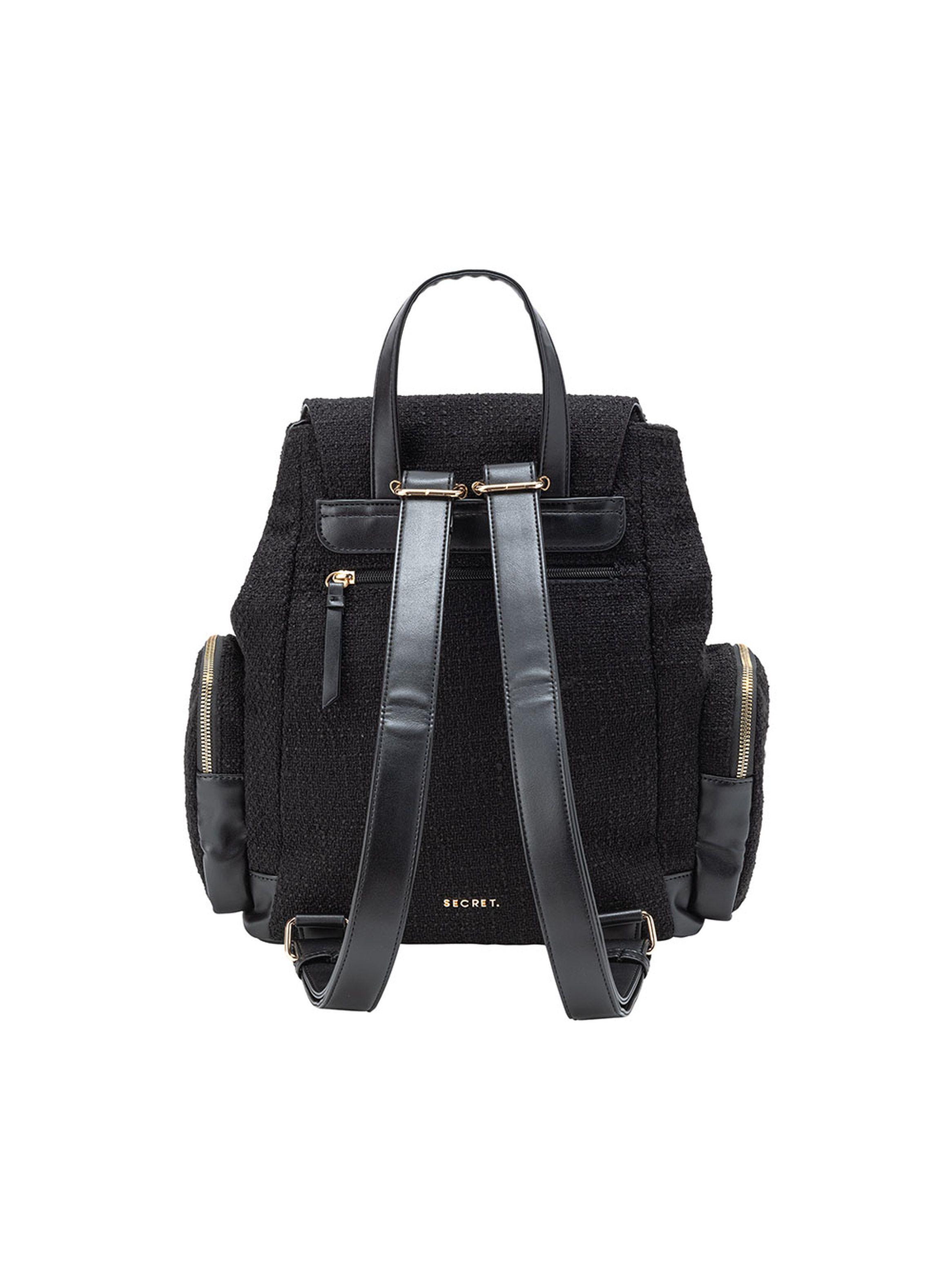 Mochila Secret Lyon FW24 Negro L-2