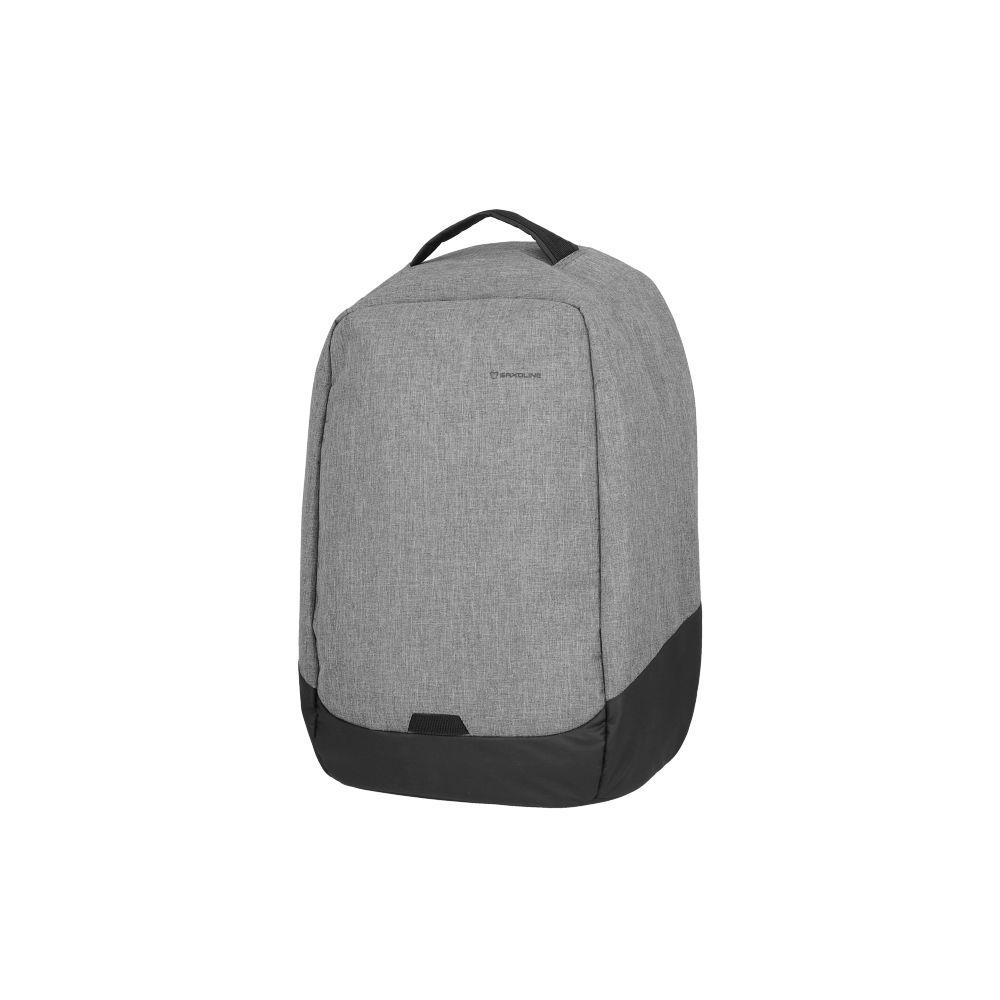 Mochila Safepack 2SX Business Gris melange Saxoline-1