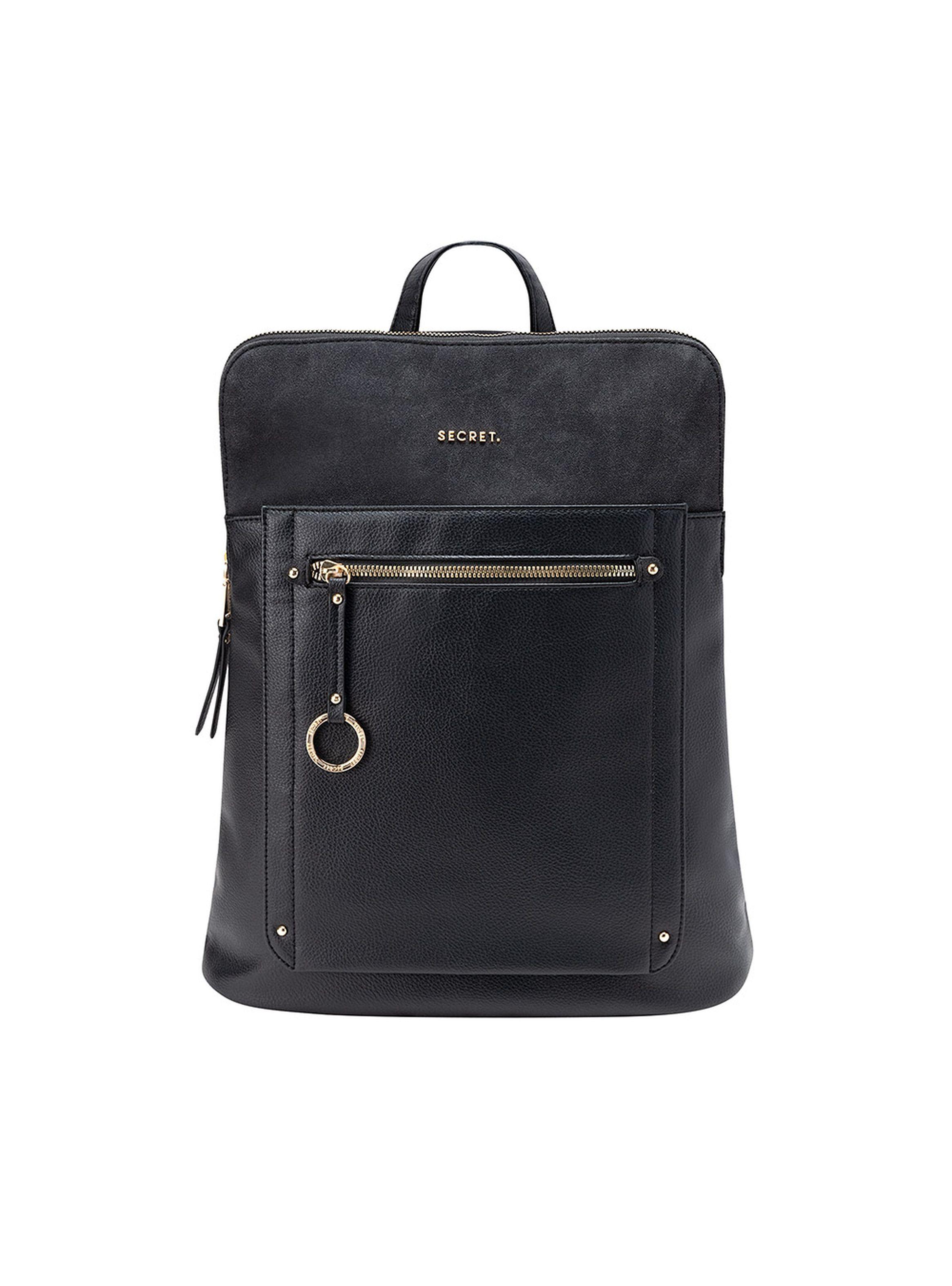 Mochila Notebook Secret Lourdes FW24 Negro 14"-0