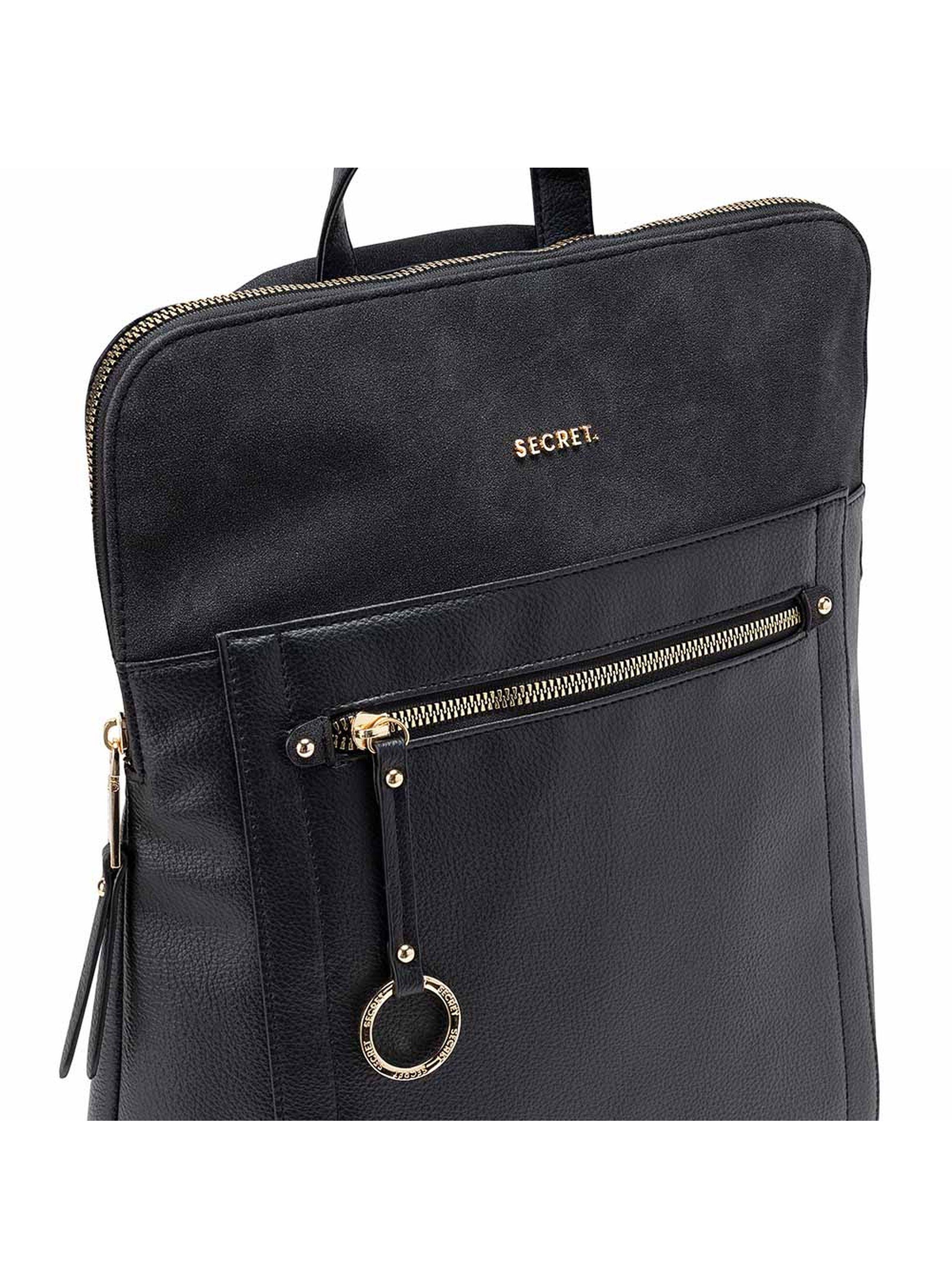 Mochila Notebook Secret Lourdes FW24 Negro 14"-6