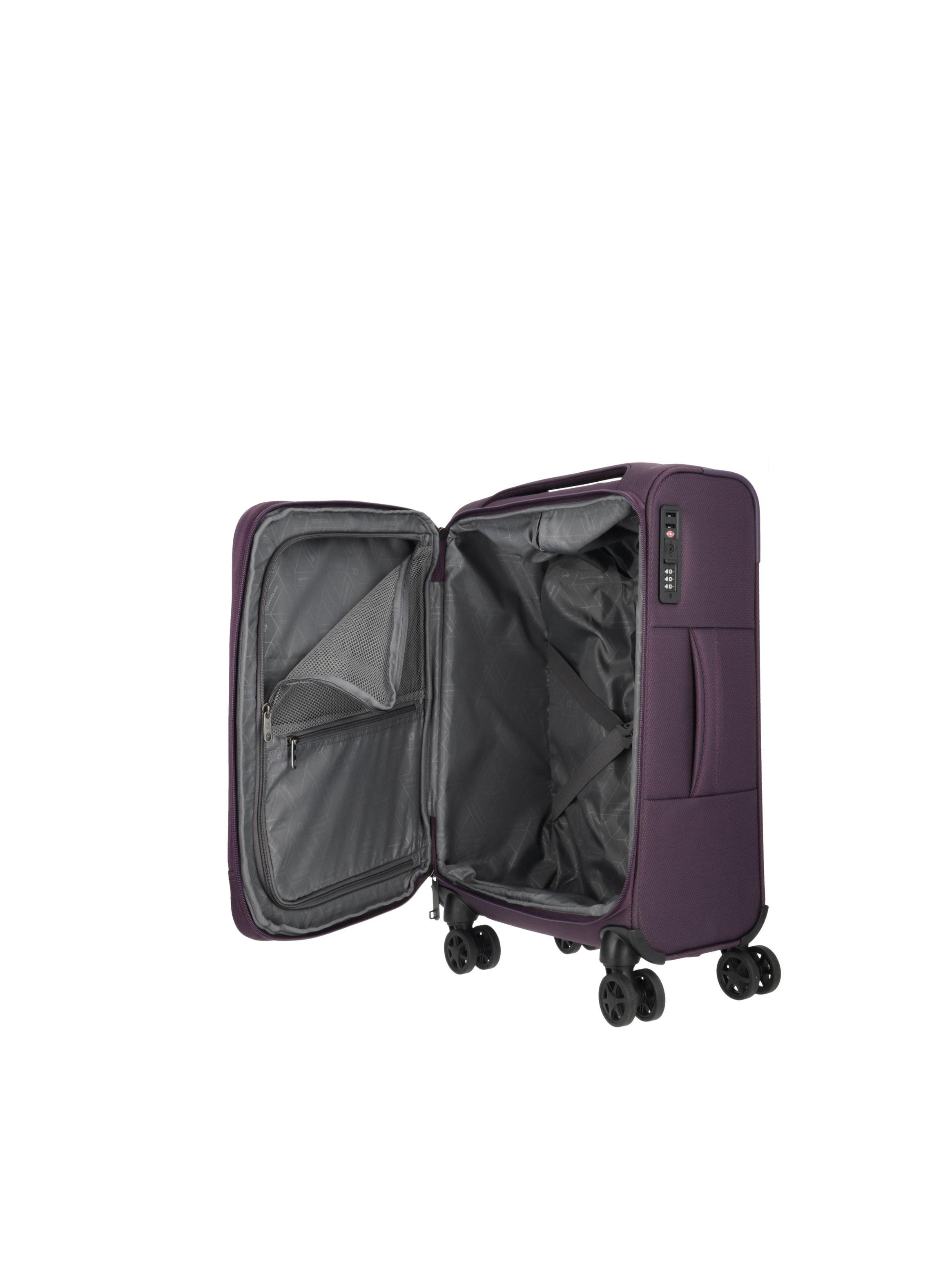 Maleta de Cabina Saxoline Airshock 4SX Púrpura-3