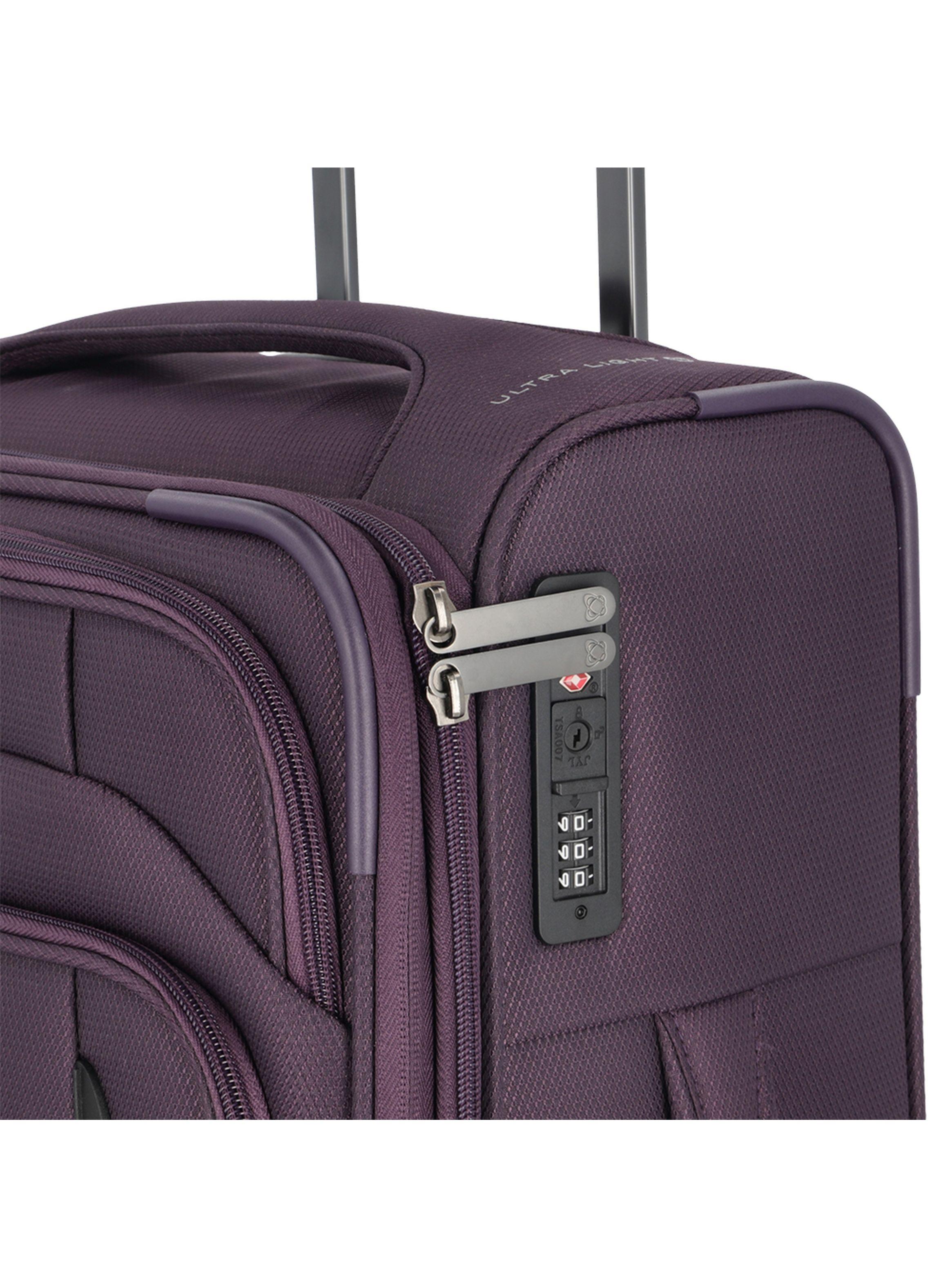 Maleta de Cabina Saxoline Airshock 4SX Púrpura-9