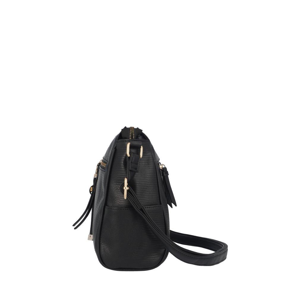 Cartera Bolonia Casual Negro Secret M-5