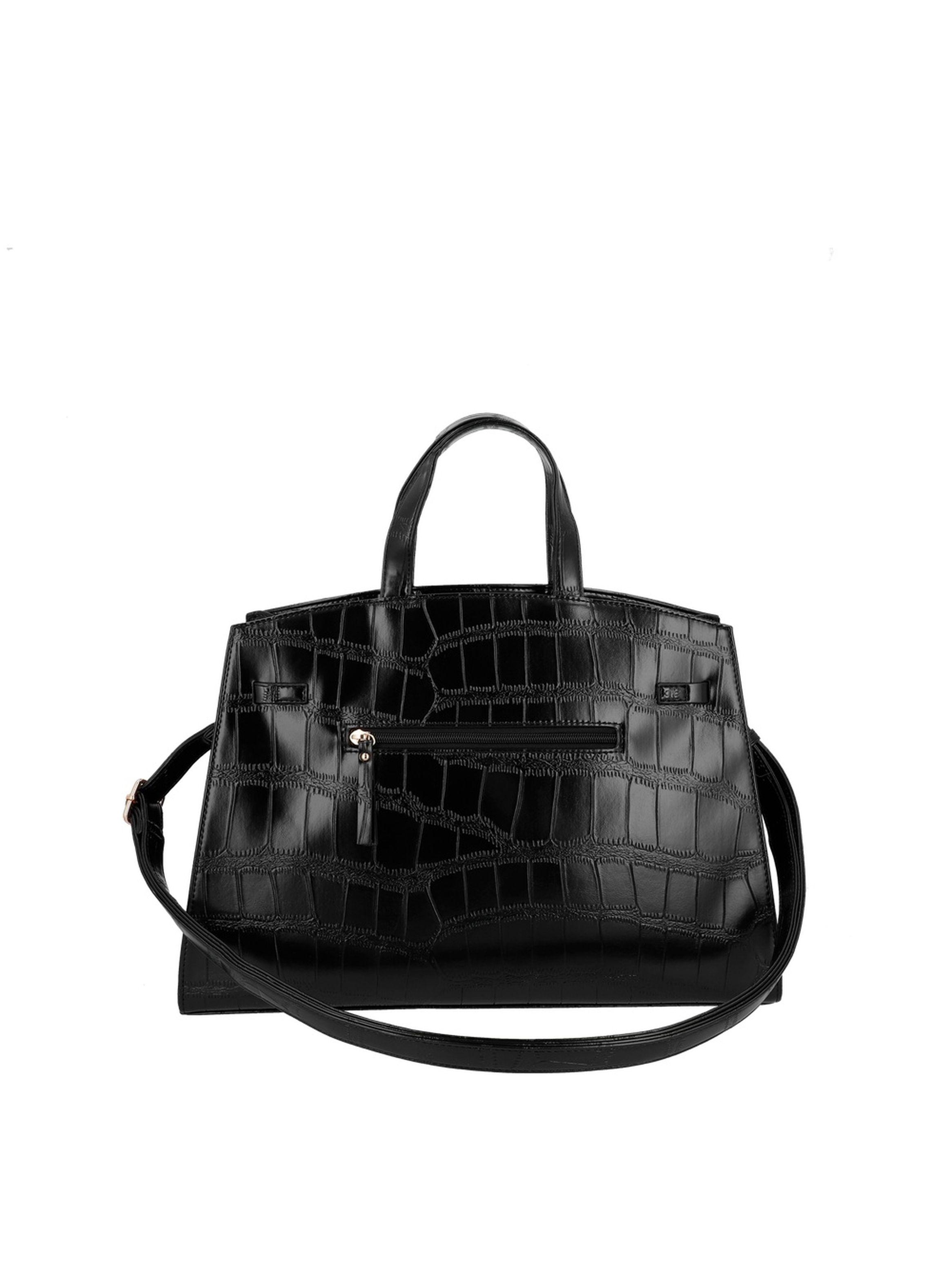 Cartera Tote Secret Monsaraz SC7 Mediana Negro-2
