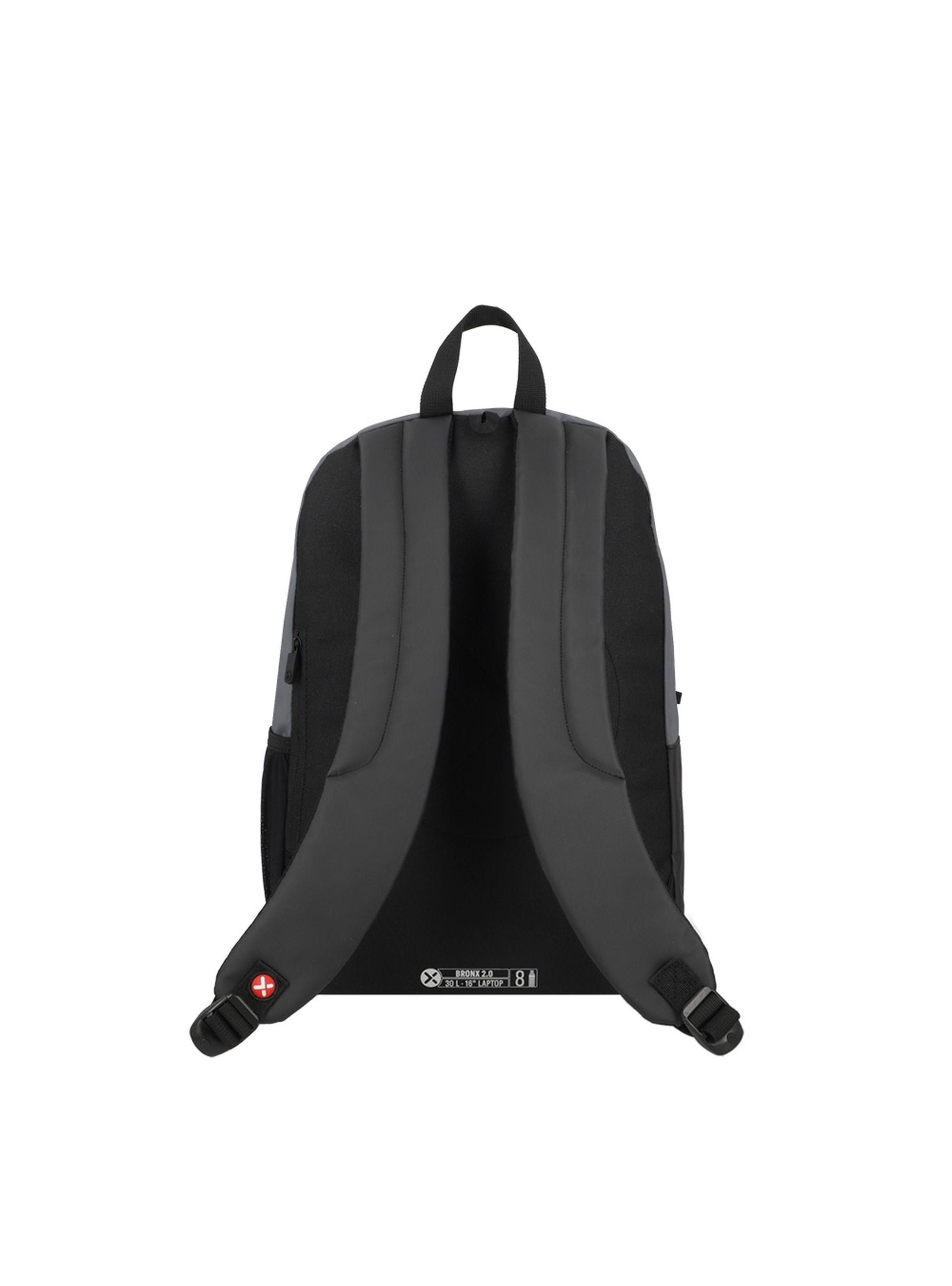 Mochila Notebook Xtrem Bronx 2.0 5XT Gris Oscuro 16"-2