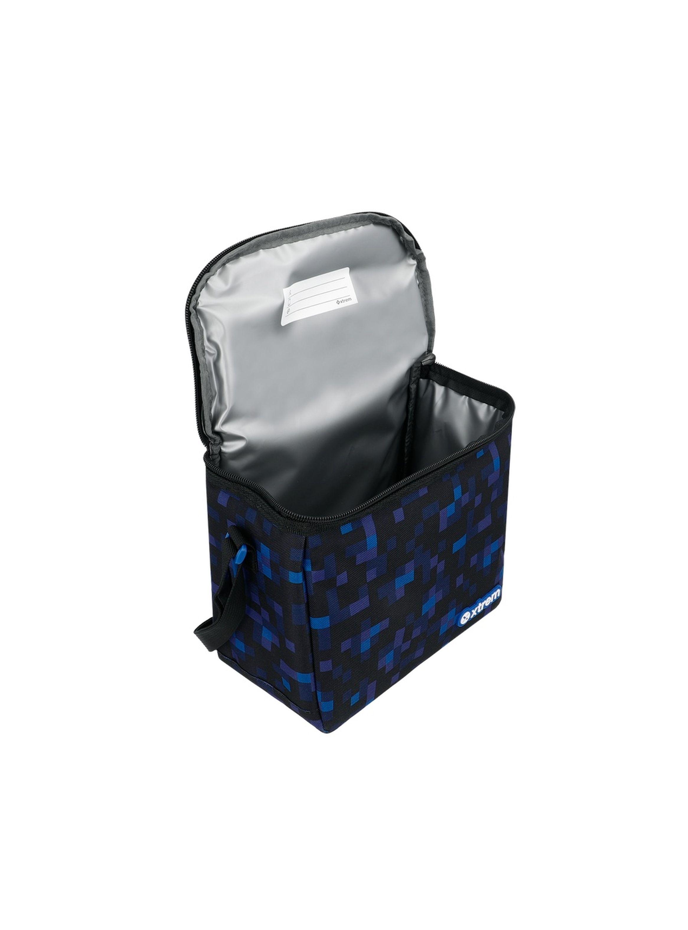 Pack Mochila con ruedas Xtrem Run 6XT Pixels Azul-8