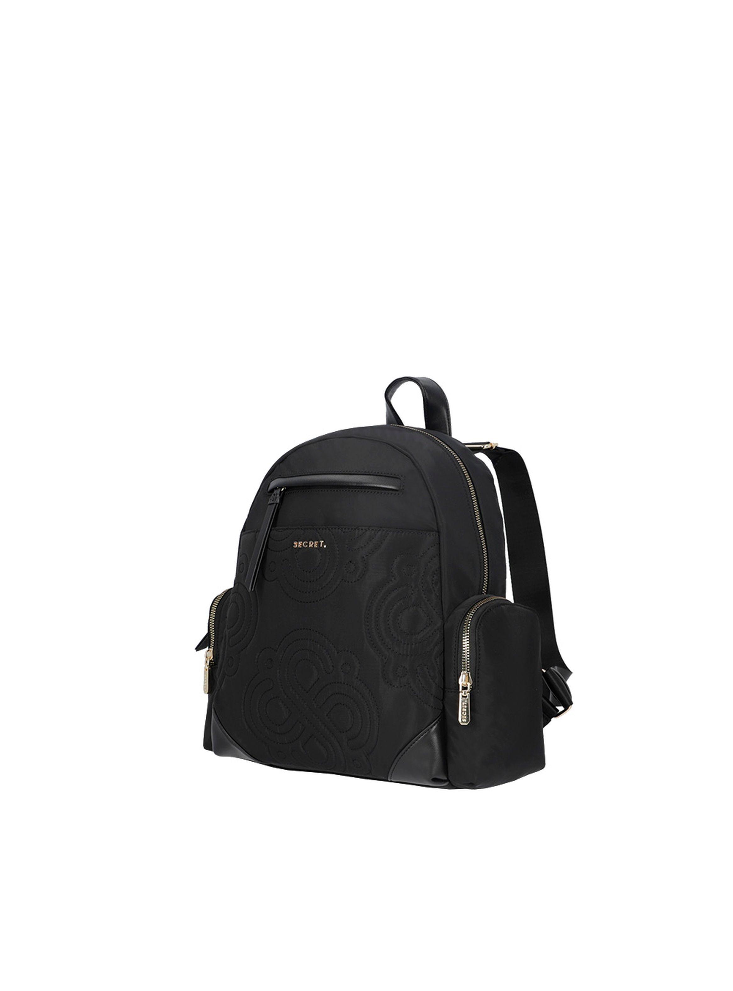 Mochila Secret Aspen FW24 Negro M-1