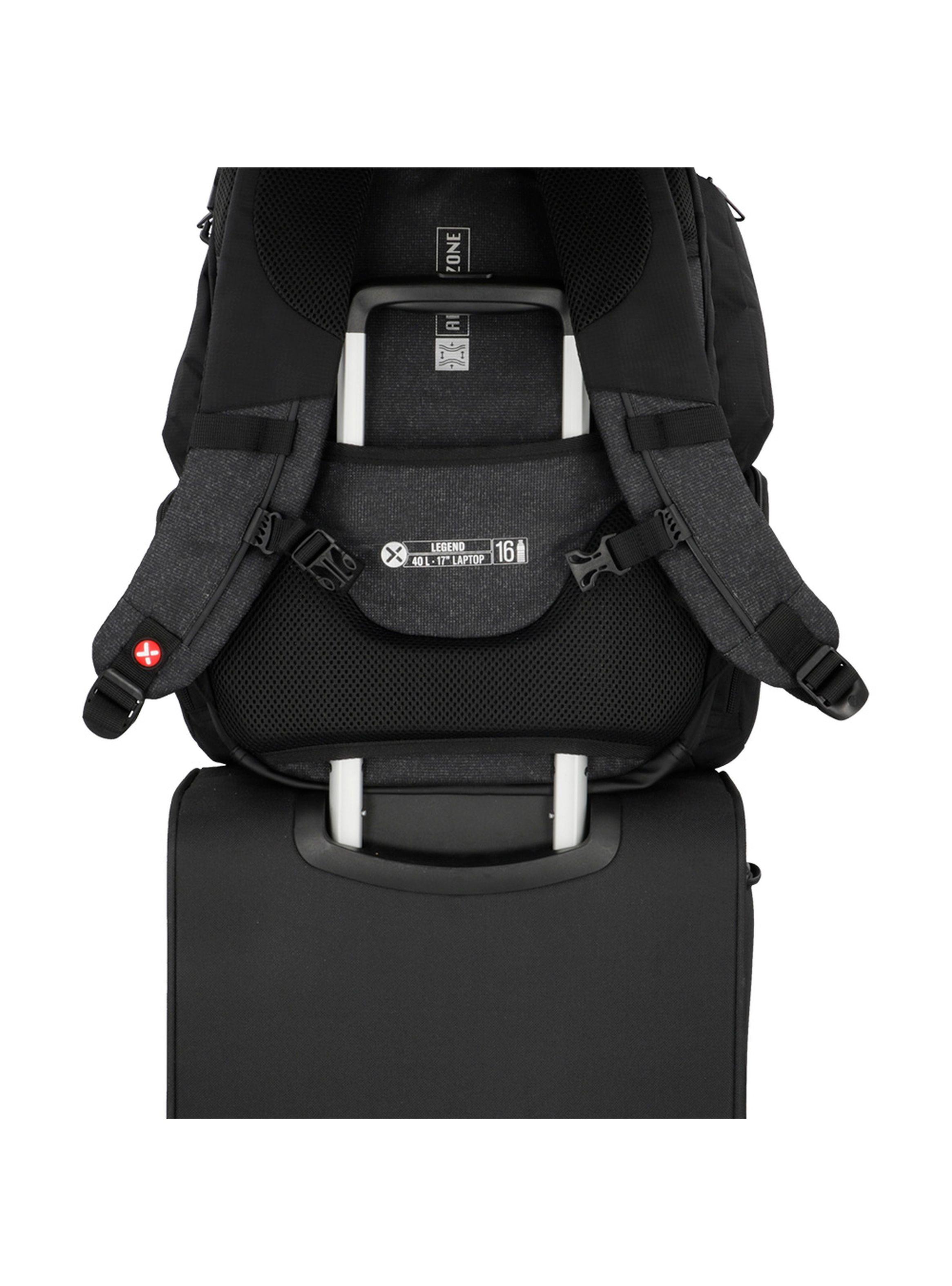 Mochila Notebook Xtrem Legend 5XT Gris 17"-9