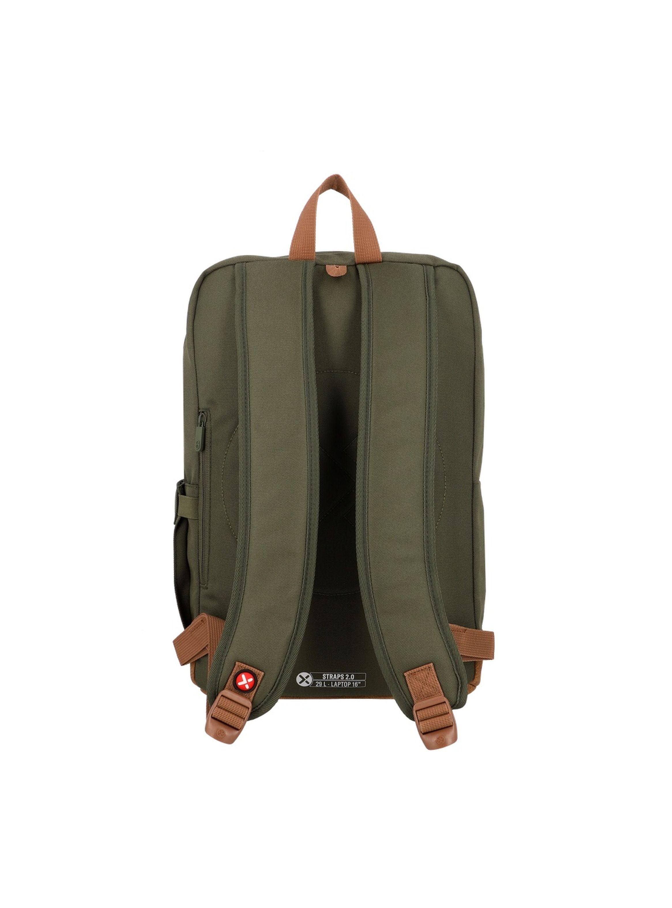 Mochila Notebook Xtrem Straps 2.0 6XT Verde Oliva 16"-2
