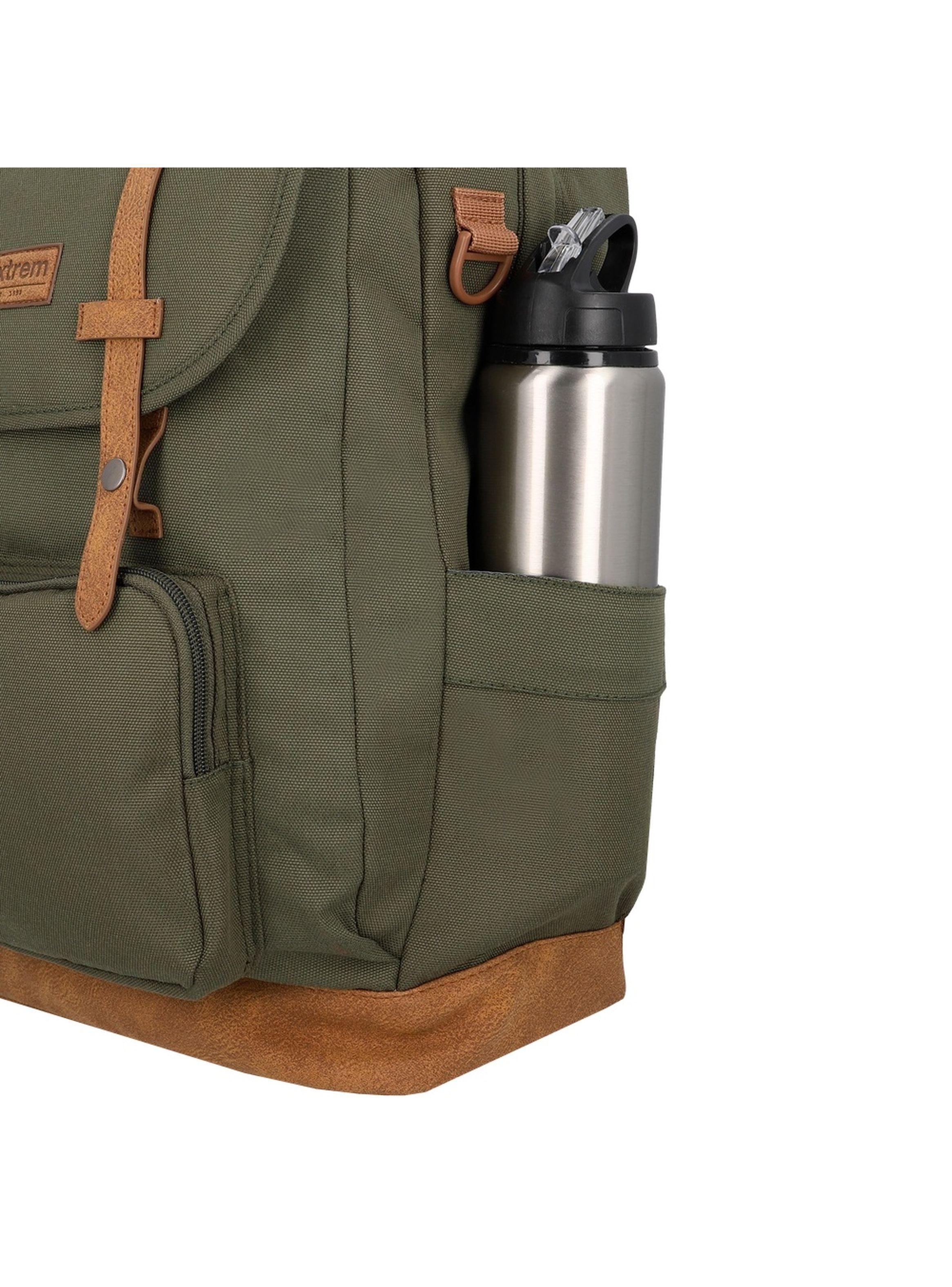 Mochila Notebook Xtrem Straps 2.0 6XT Verde Oliva 16"-5
