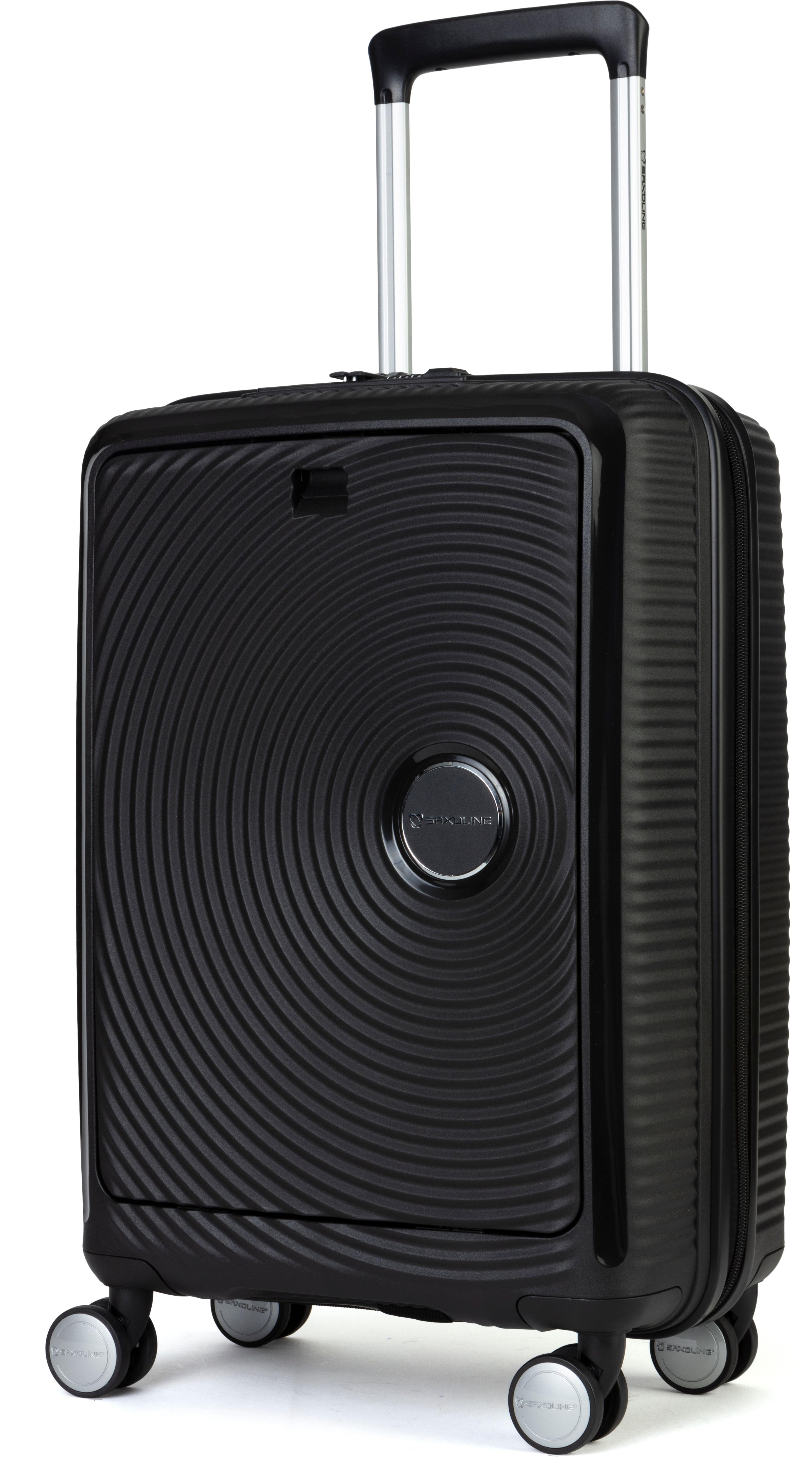 Maleta de Cabina Saxoline Front Pocket Disco Negra-0