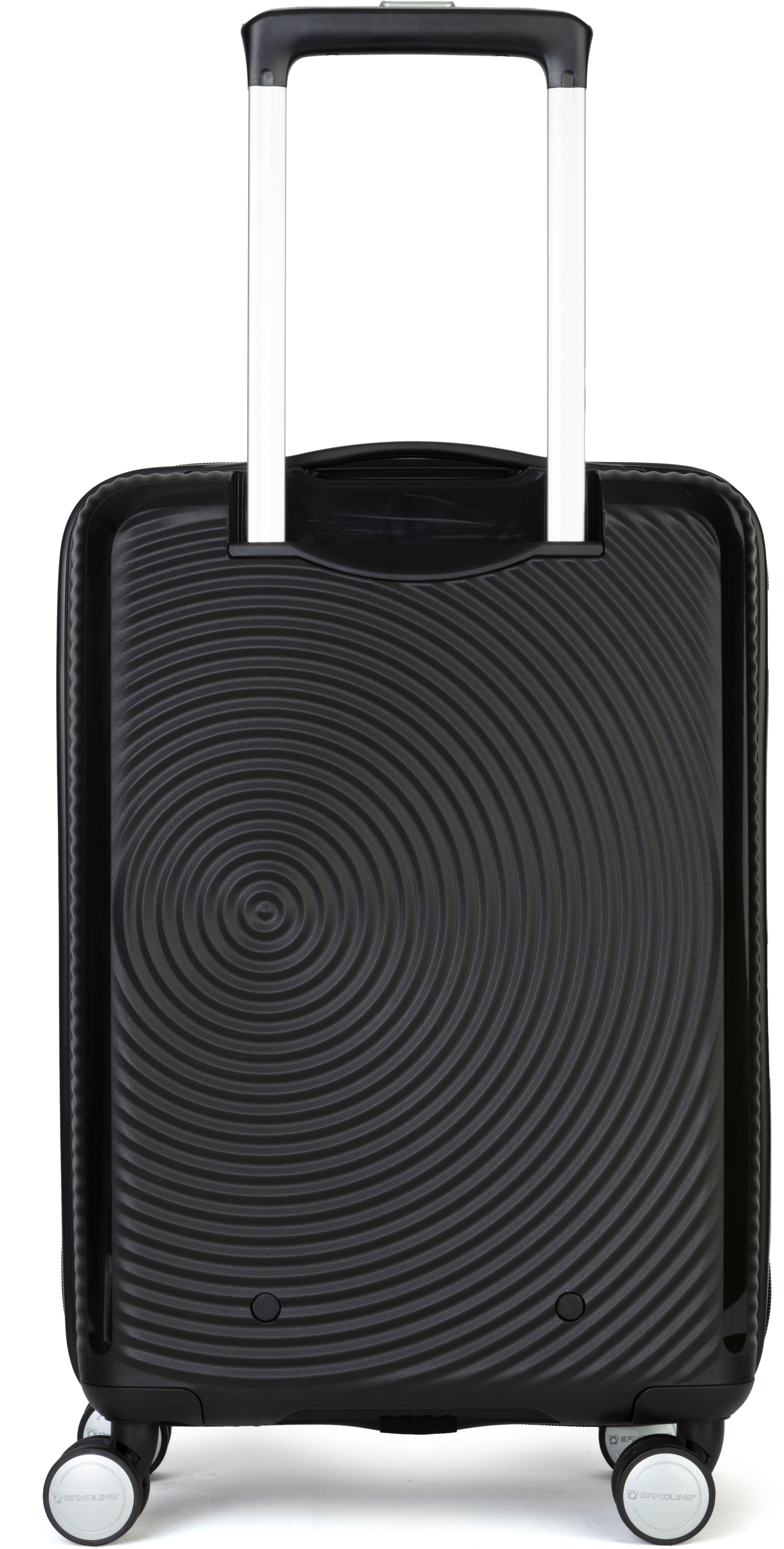 Maleta de Cabina Saxoline Front Pocket Disco Negra-2