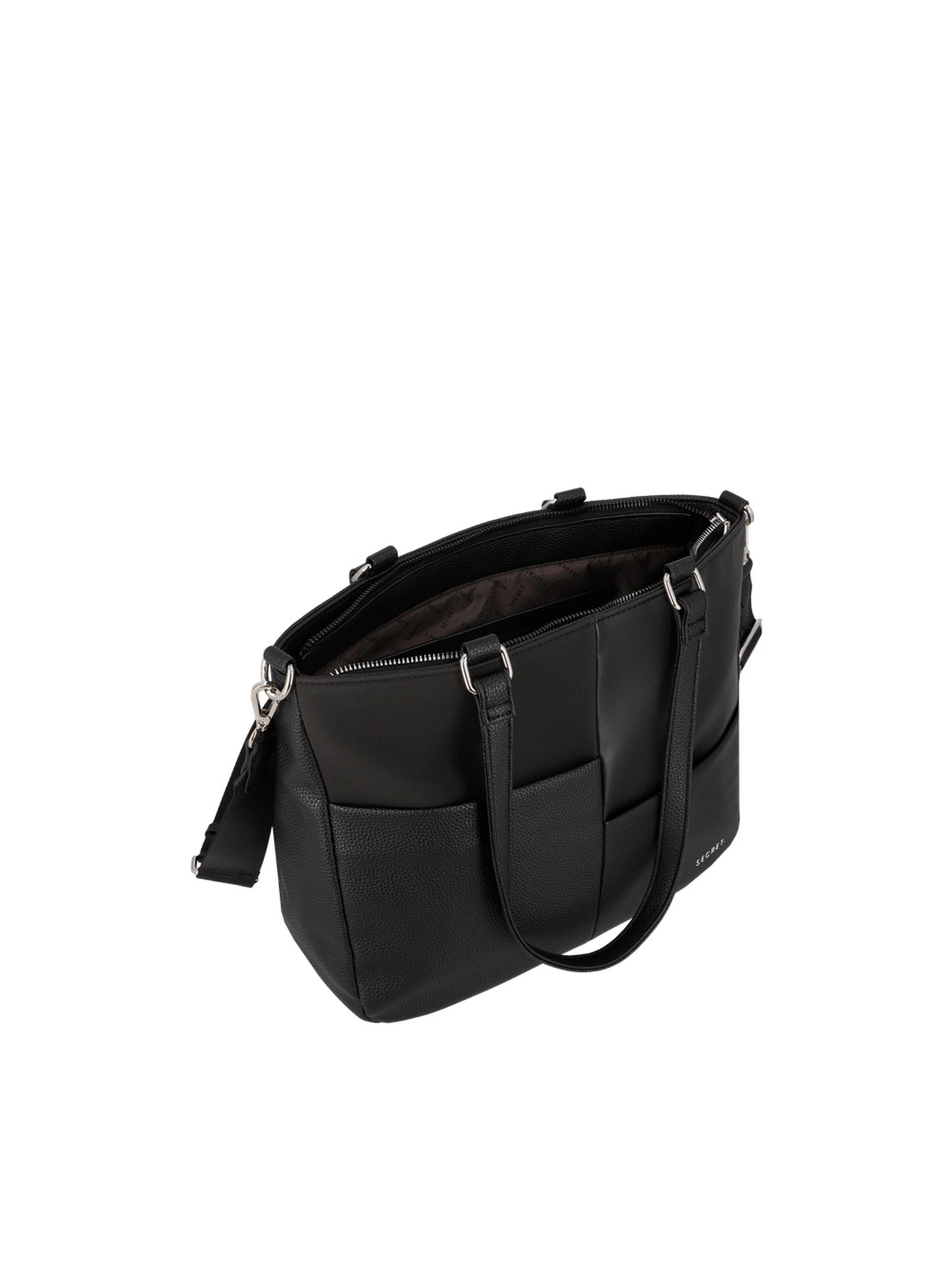 Cartera Tote Secret Malaga ST6 M Negro-3