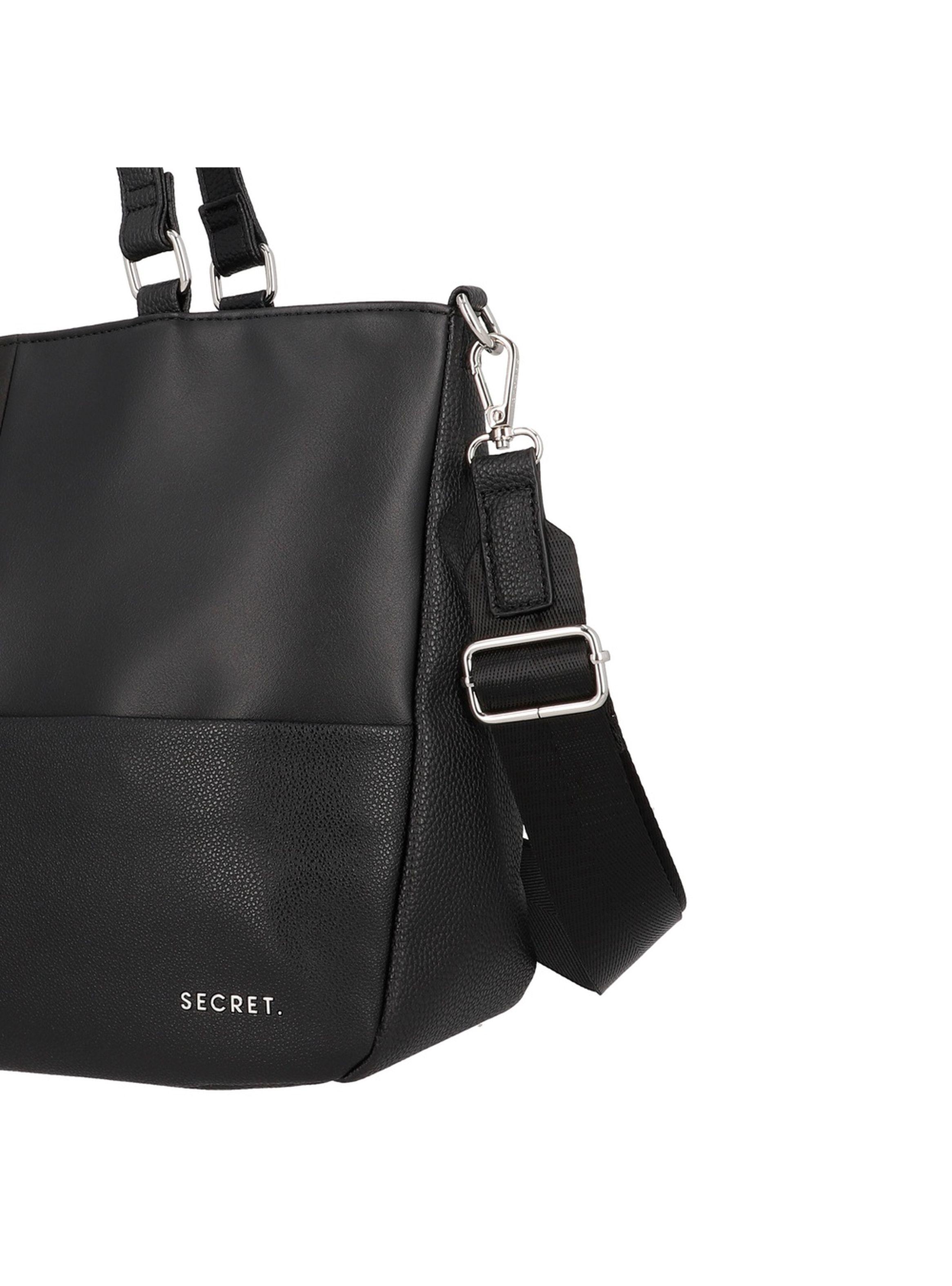 Cartera Tote Secret Malaga ST6 M Negro-4