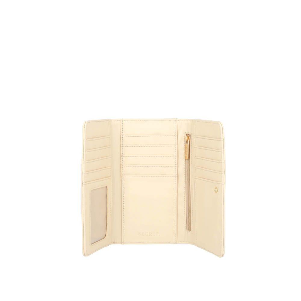 Billetera Mujer Toronto Blanco Secret-2