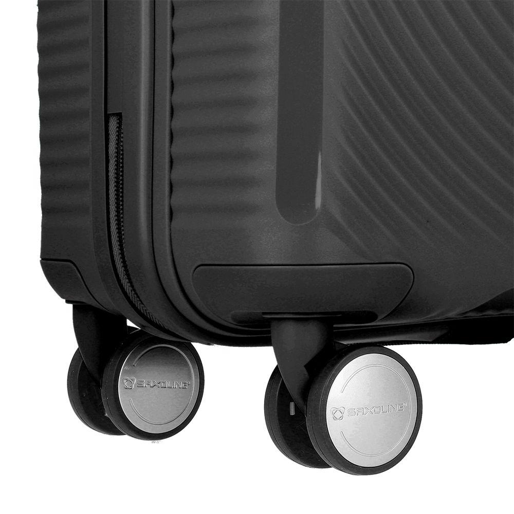 Maleta Mediana Saxoline Disco Negro-7