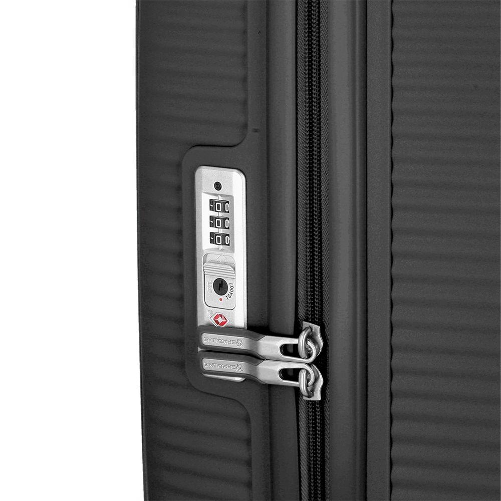 Maleta Mediana Saxoline Disco Negro-9