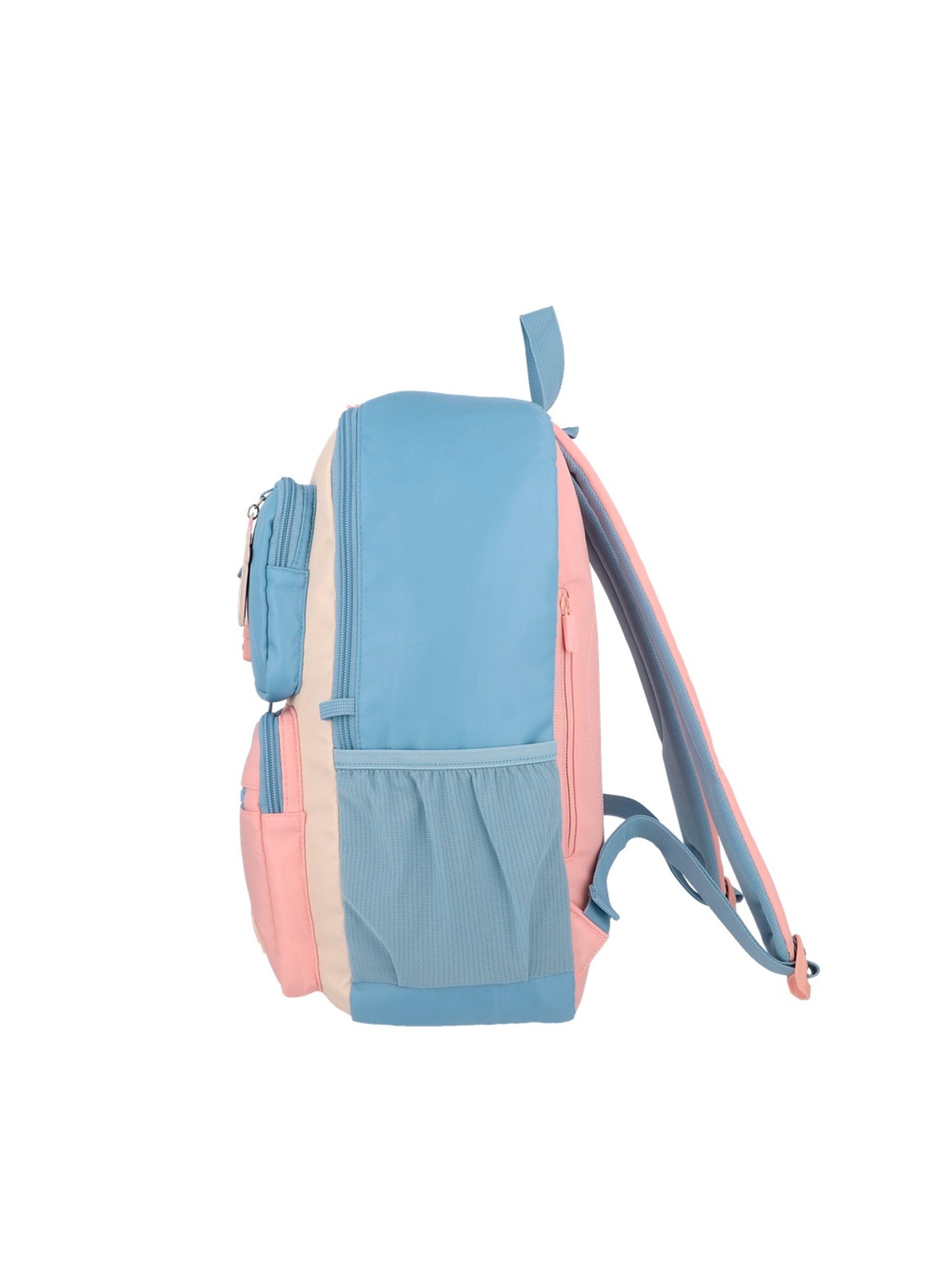 Mochila Notebook Xtrem Cleveland 6XT Beige/Azul 15"-4