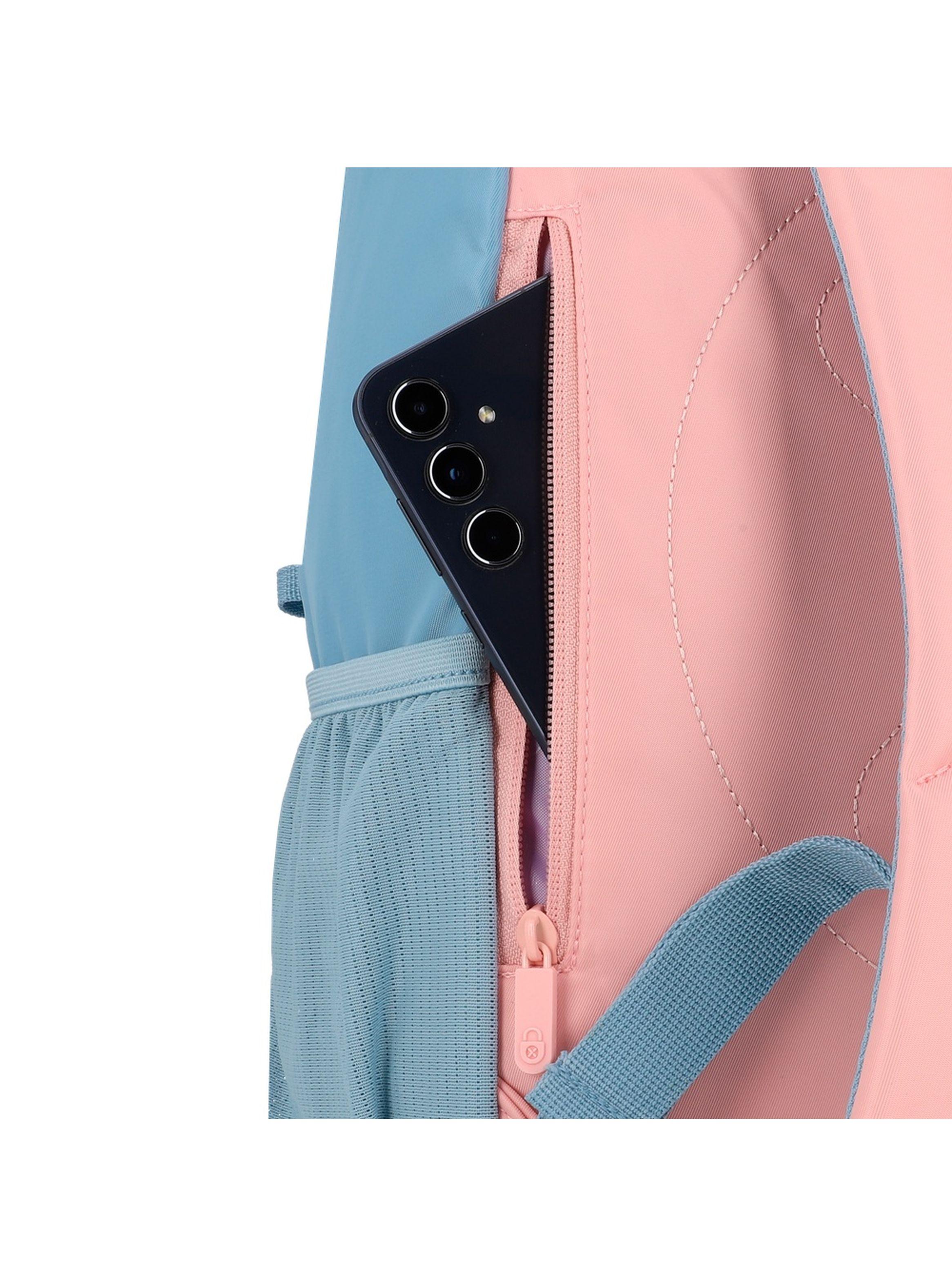 Mochila Notebook Xtrem Cleveland 6XT Beige/Azul 15"-6