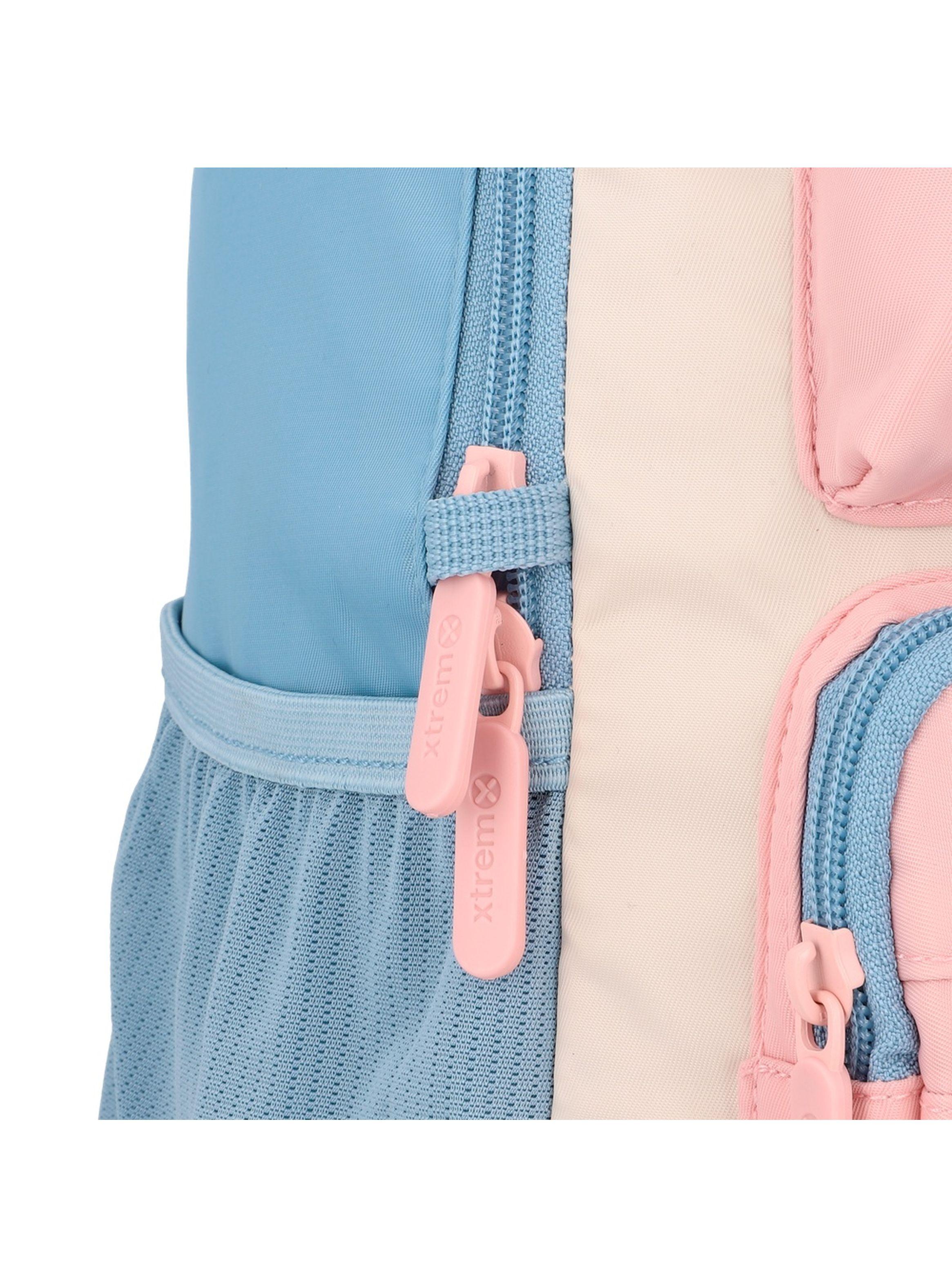 Mochila Notebook Xtrem Cleveland 6XT Beige/Azul 15"-8