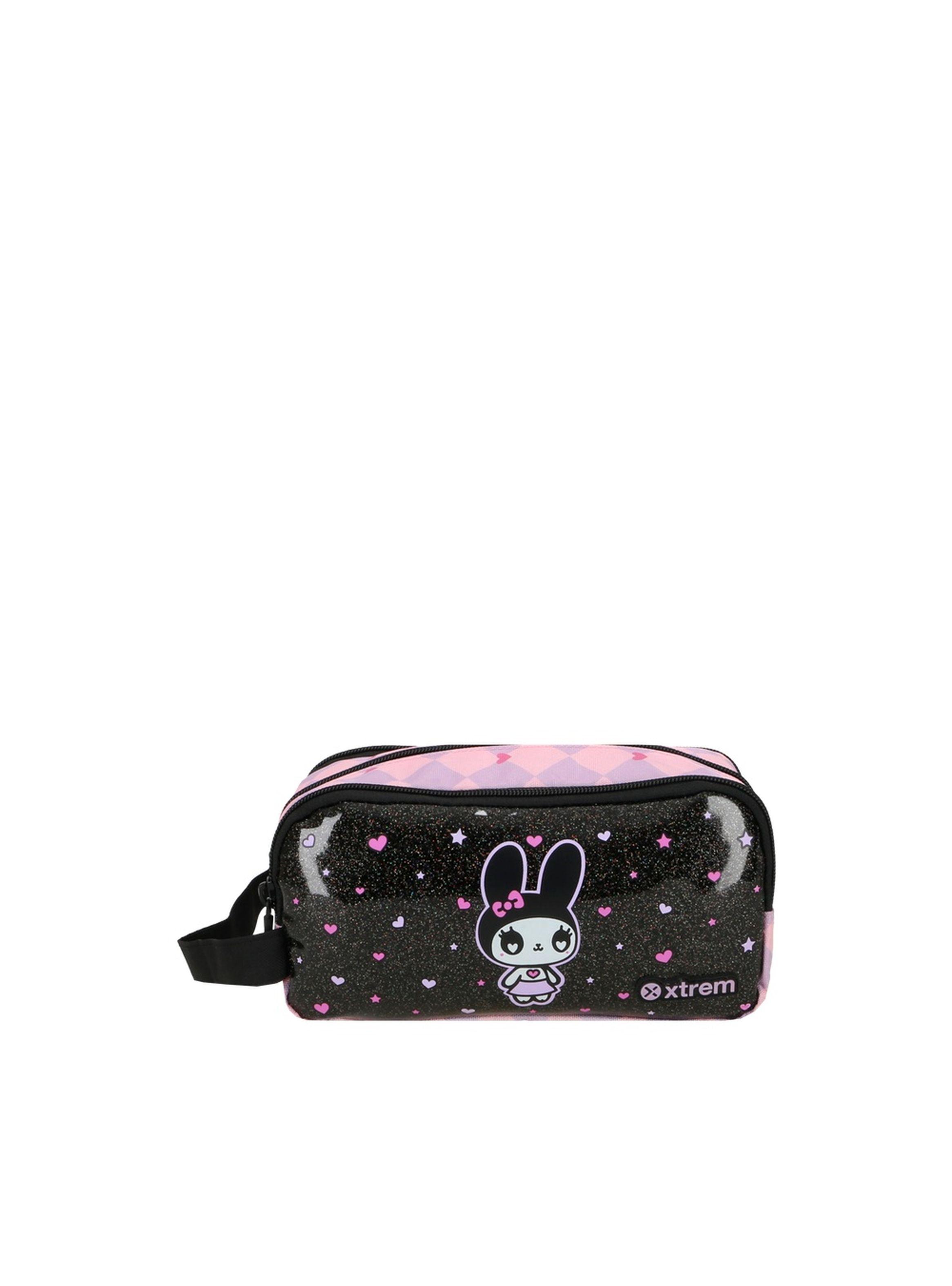 Estuche Xtrem University+ 6XT Gato Negro/Lila-0