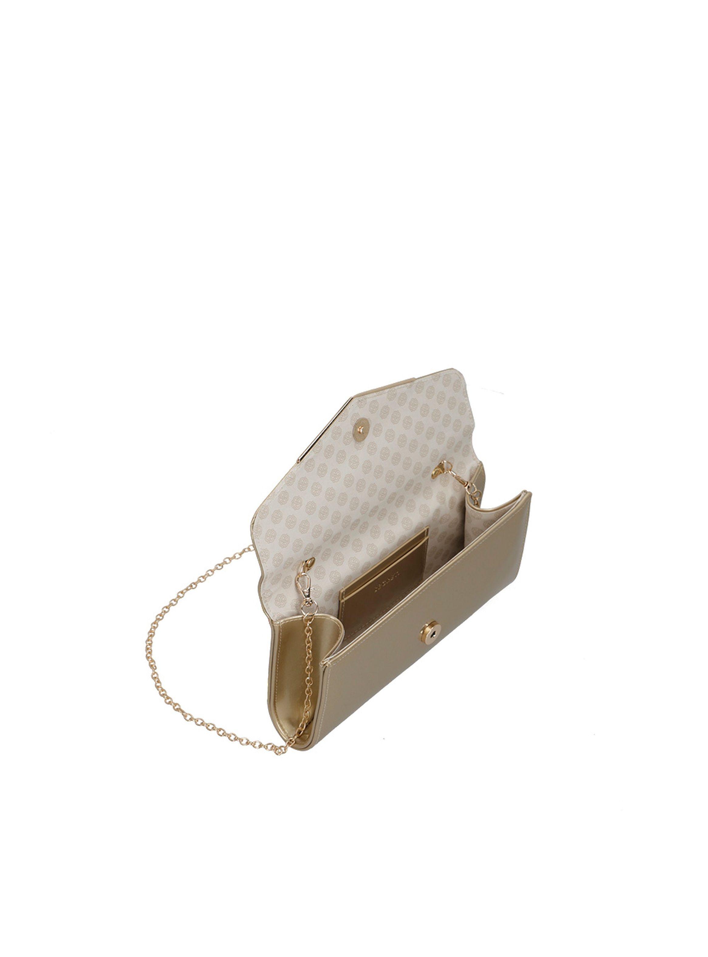 Cartera de Fiesta Secret Brera FW24 Dorado M-3