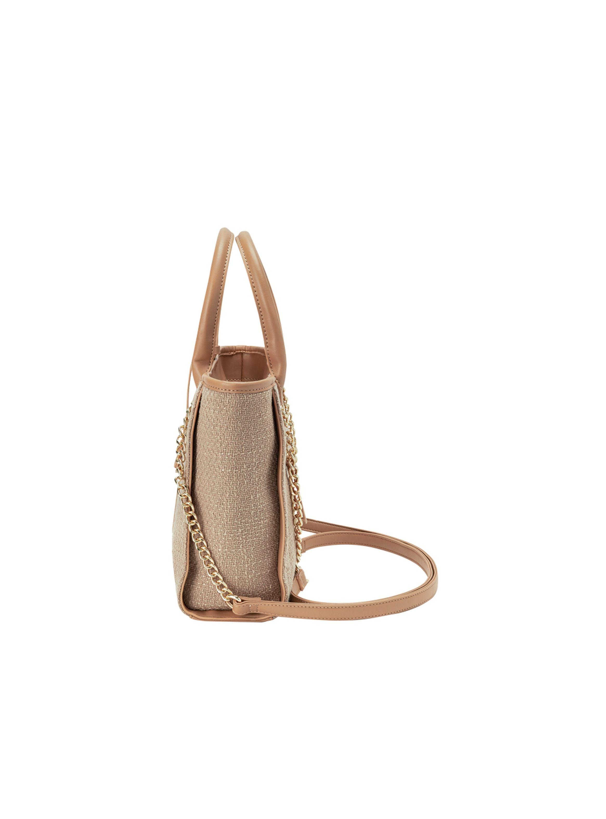 Cartera Tote Secret Lyon FW24 Beige M-4