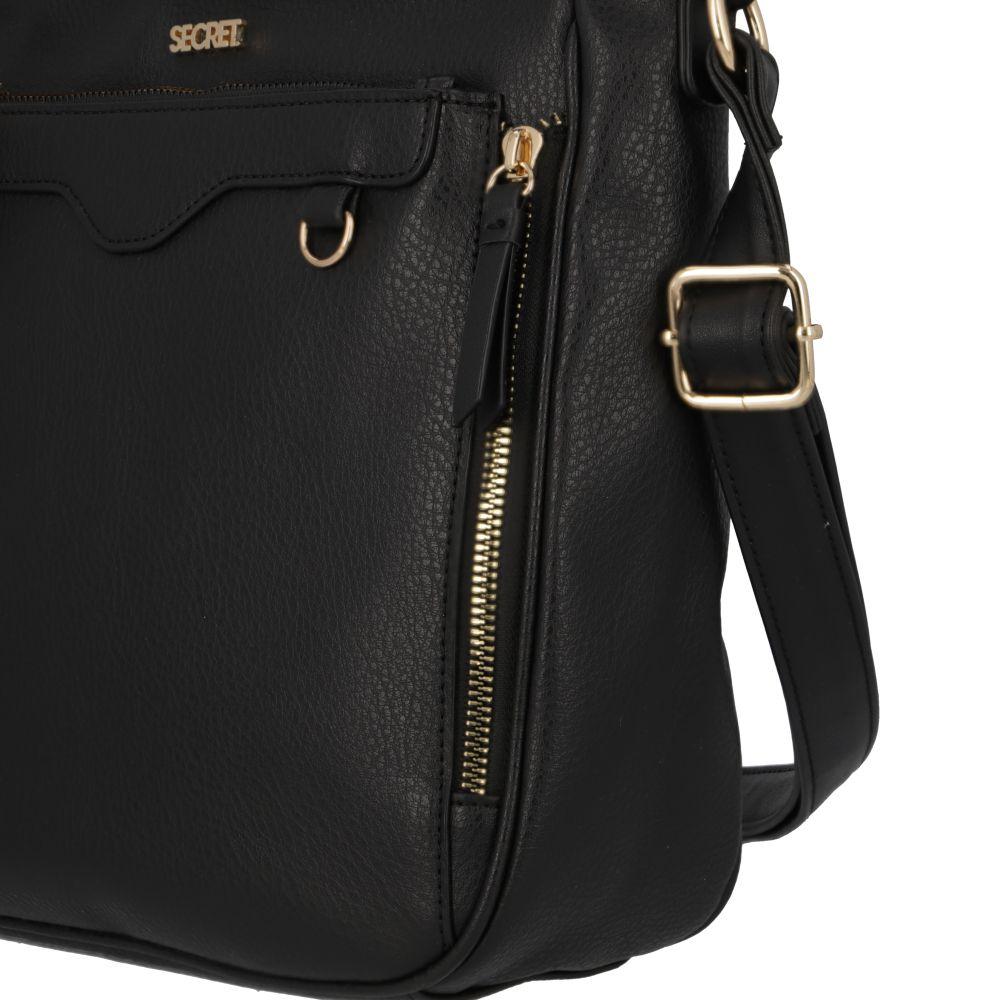 Cartera Albury Casual Negro Secret M-12