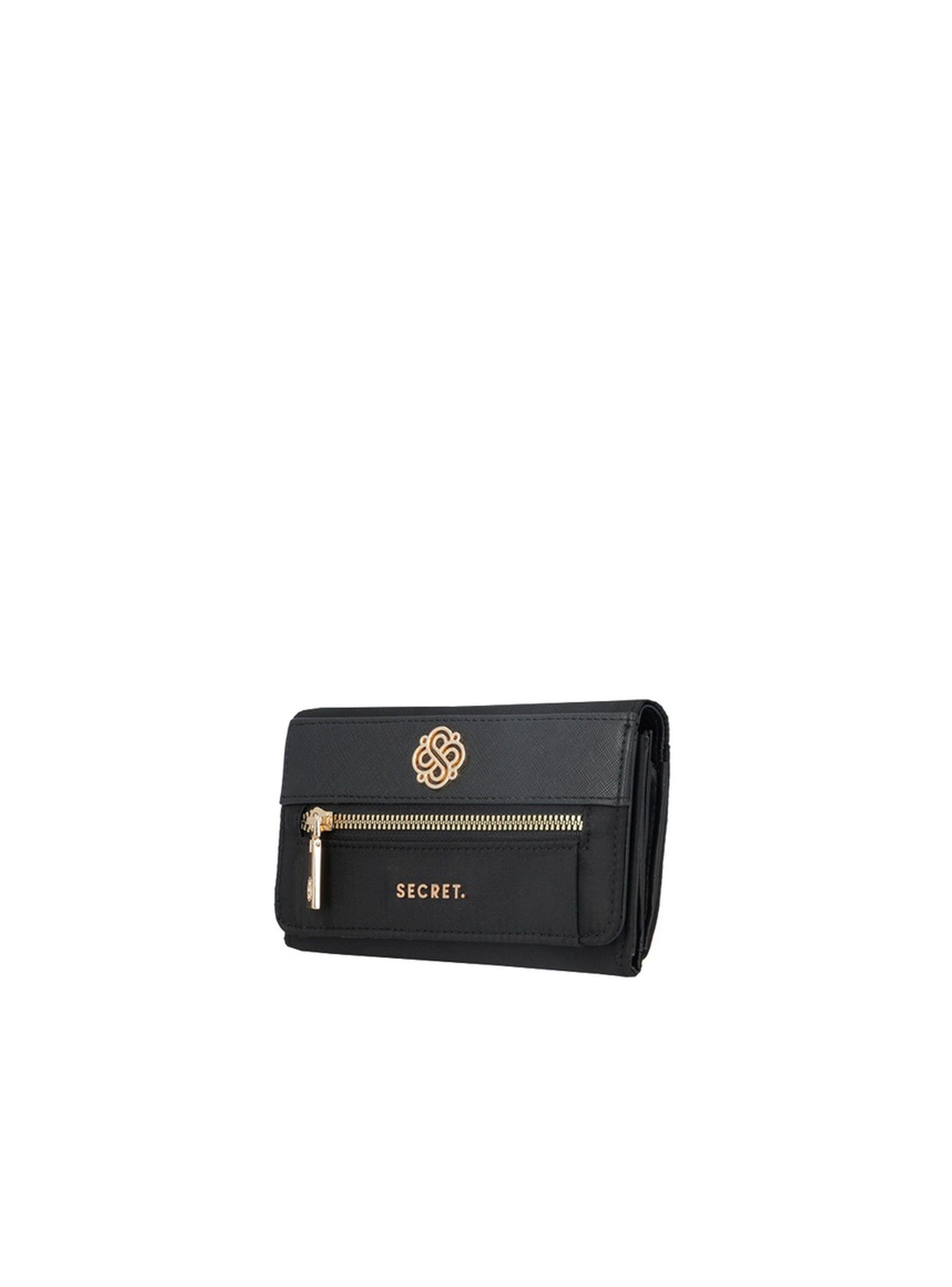 Billetera Secret Zurich SS25 M Negro-1