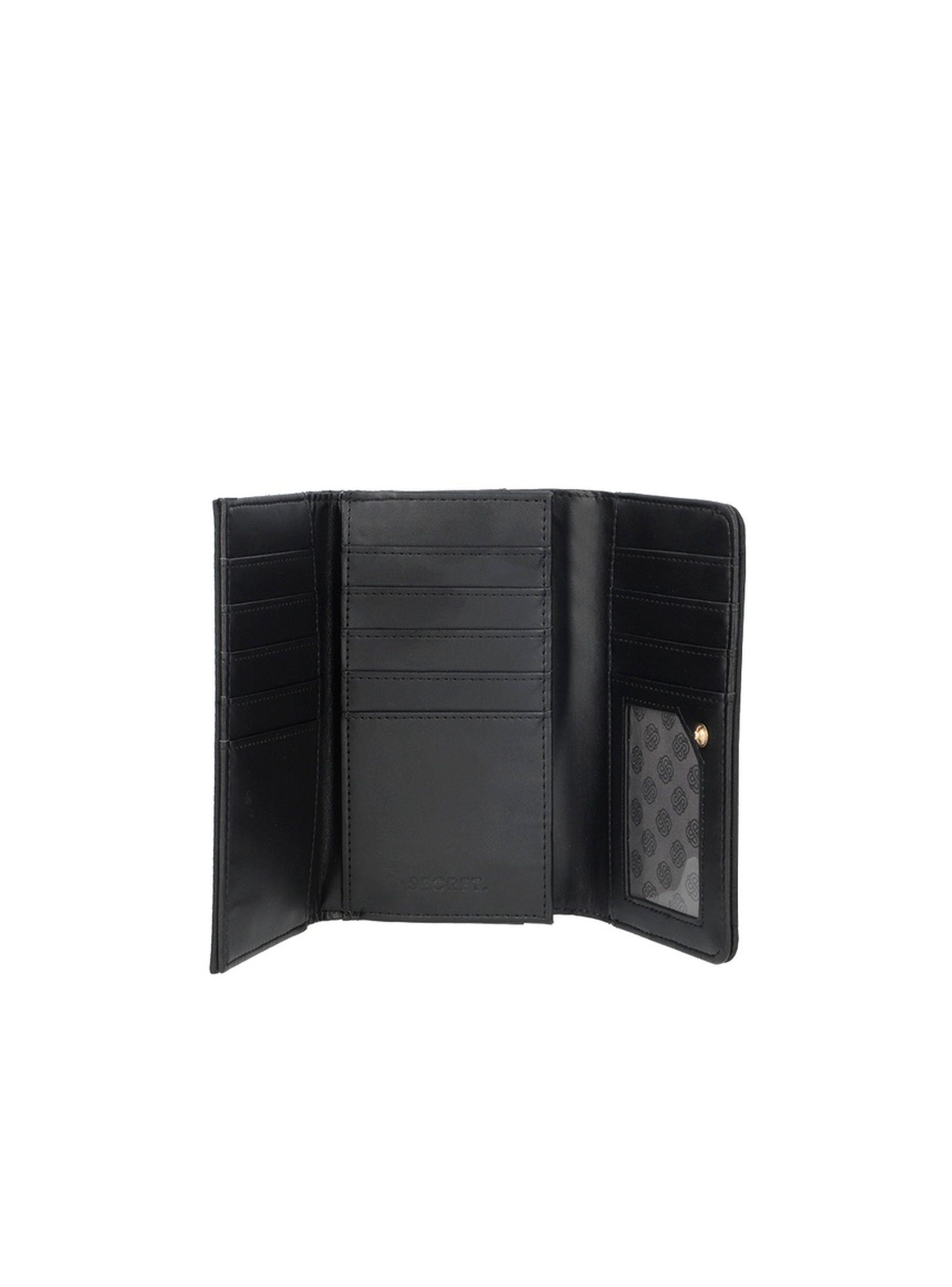 Billetera Secret Zurich SS25 M Negro-3