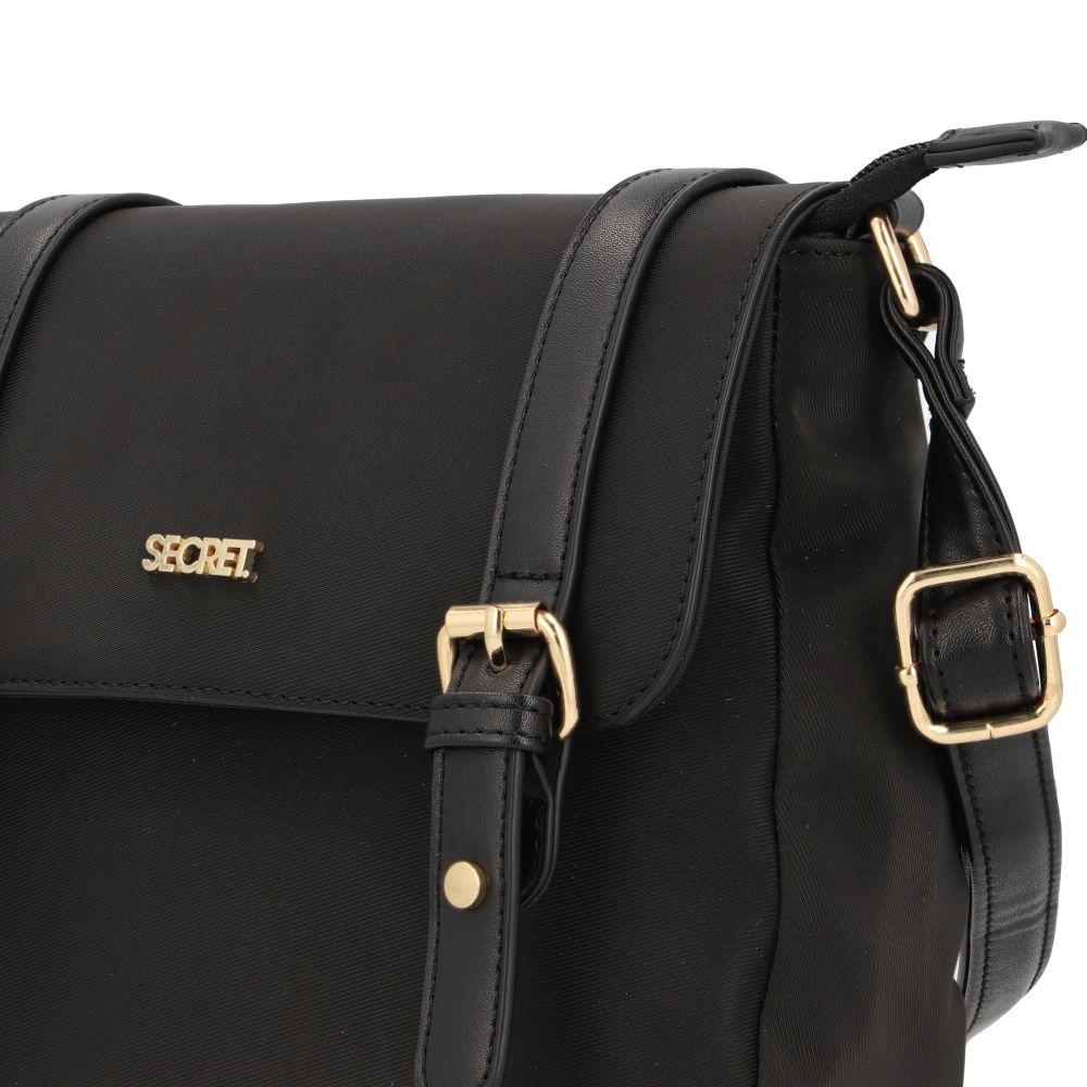 Cartera Holanda Casual Negro Secret-7