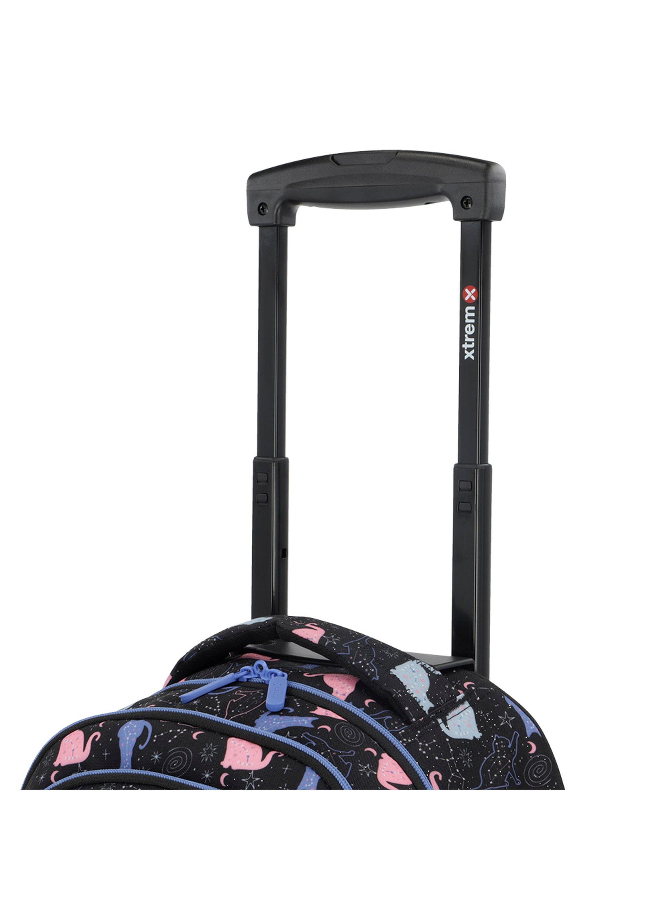 Mochila con ruedas Xtrem Cross 2.0 5XT Negro/Púrpura-7