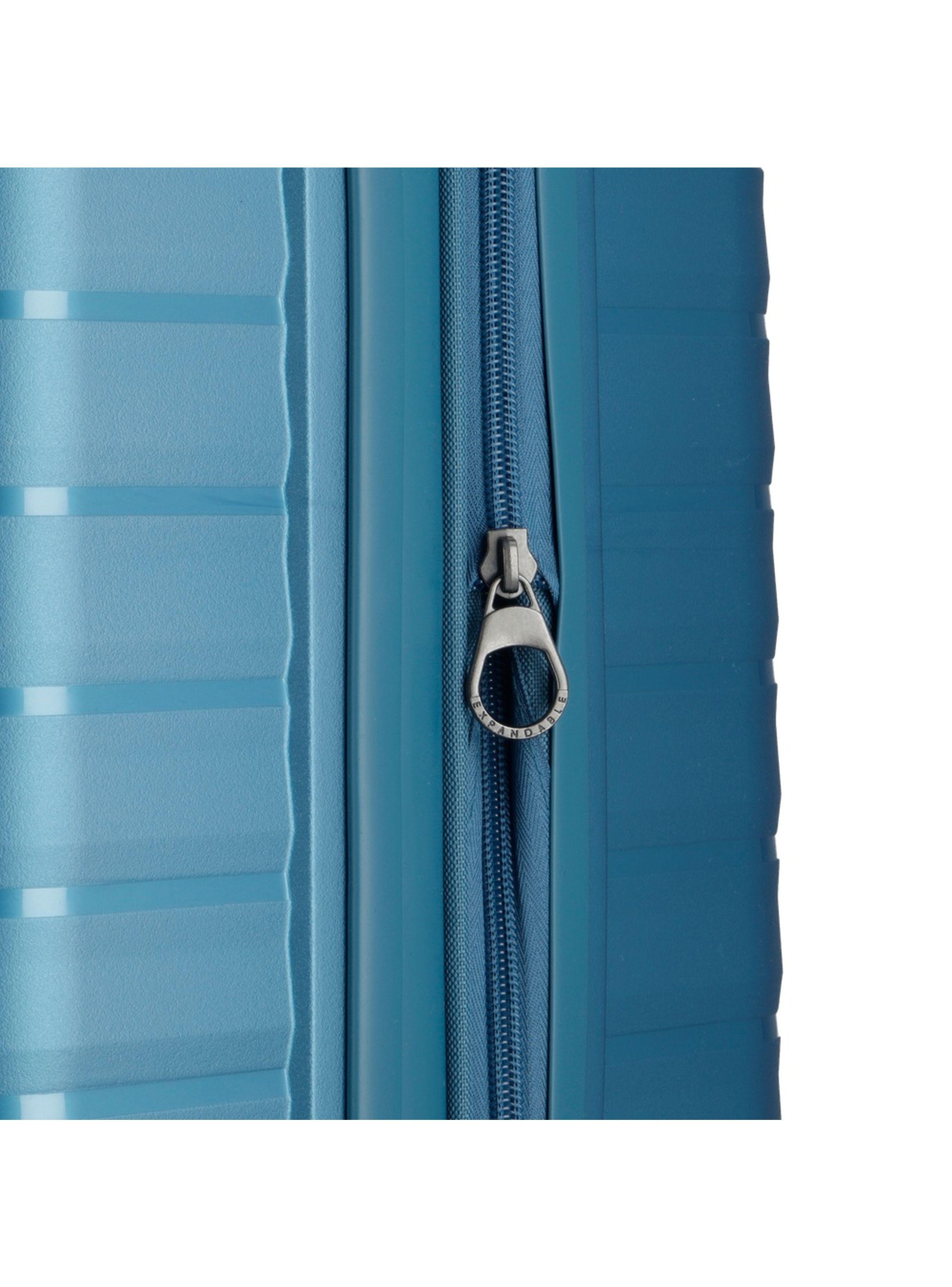 Maleta Mediana Saxoline Titanium Azul-8