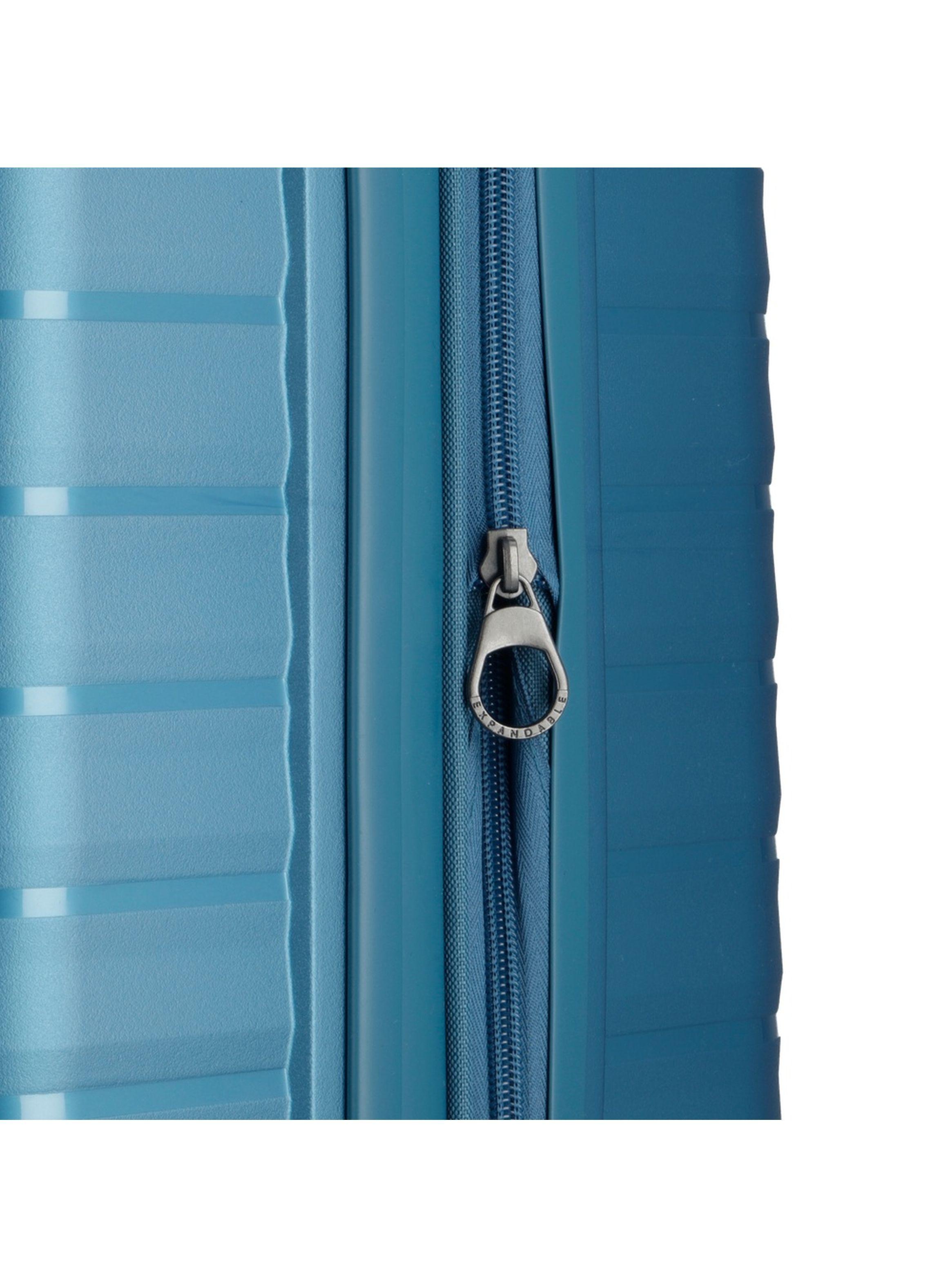 Maleta Mediana Saxoline Titanium Azul-8