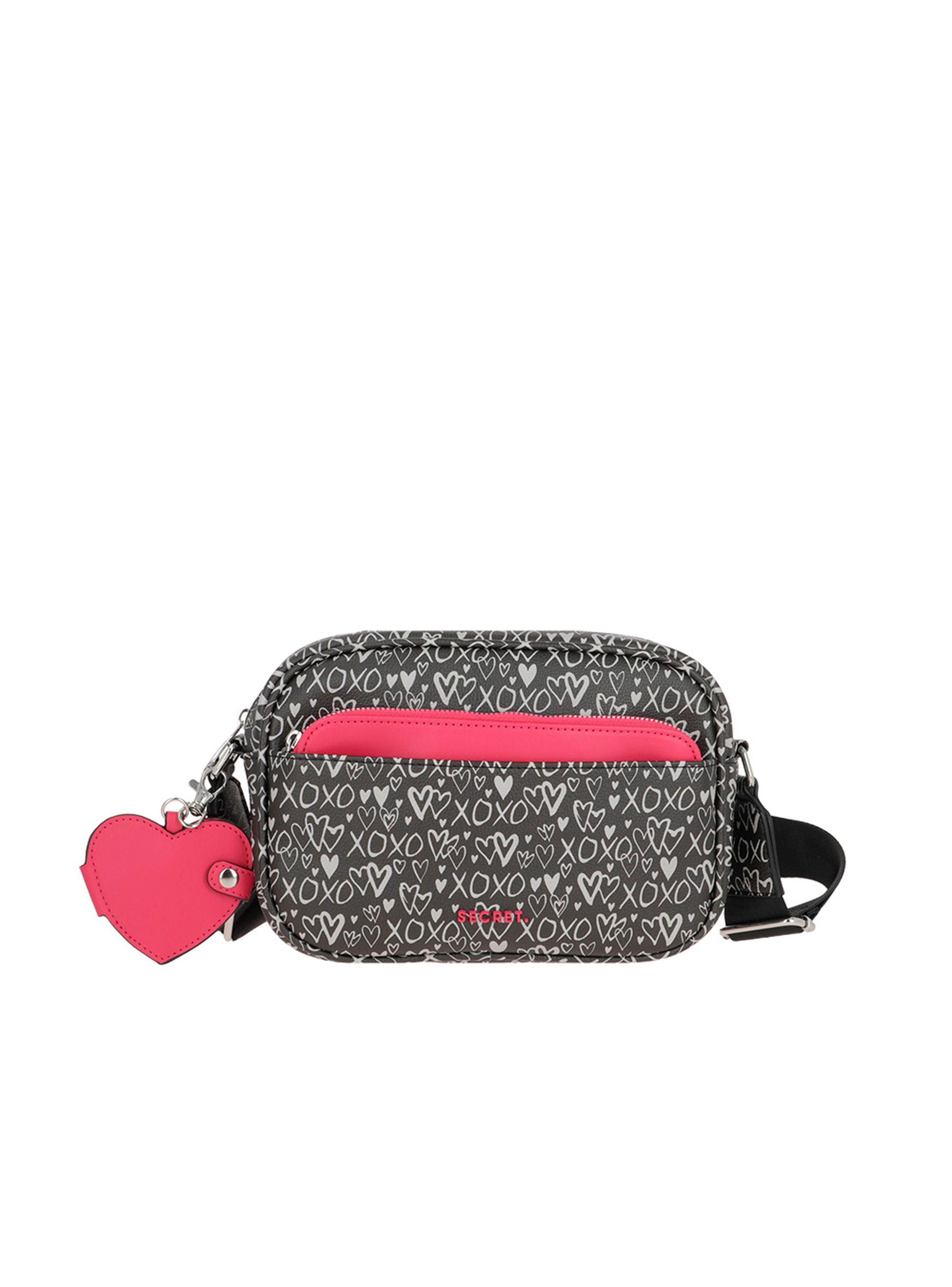 Bandolera Secret Love FW24 Negro/Blanco S-0