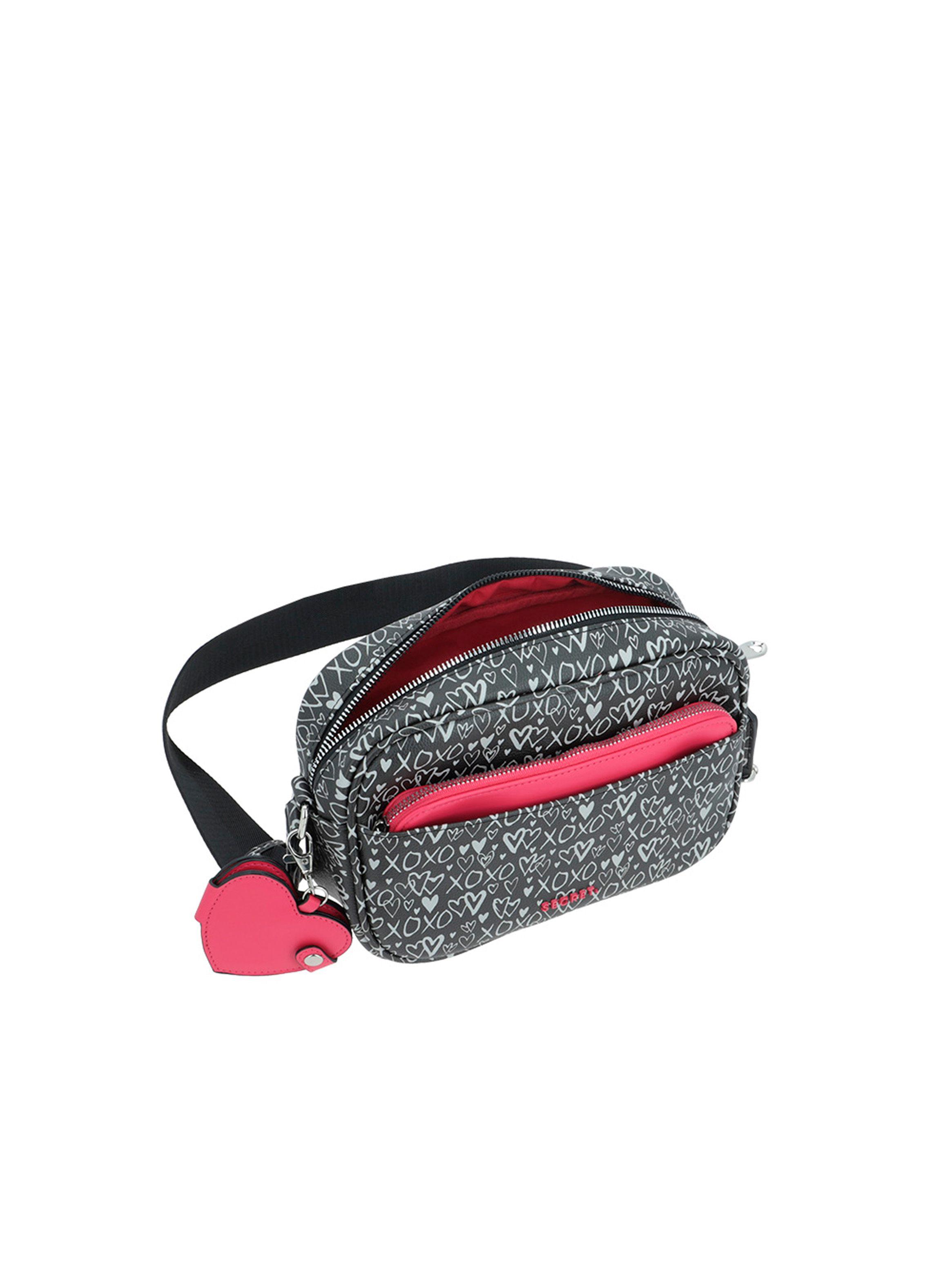 Bandolera Secret Love FW24 Negro/Blanco S-3