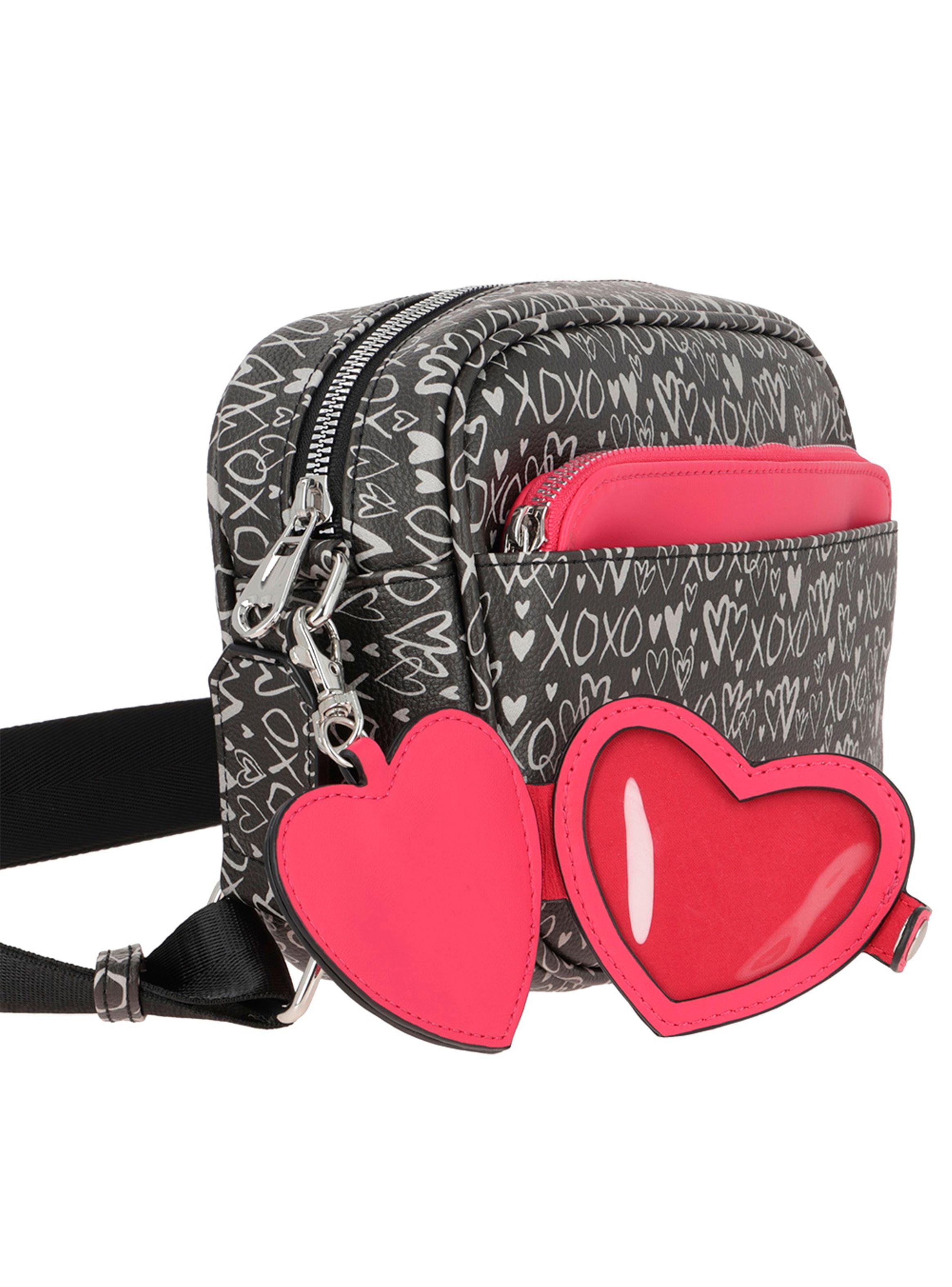 Bandolera Secret Love FW24 Negro/Blanco S-4