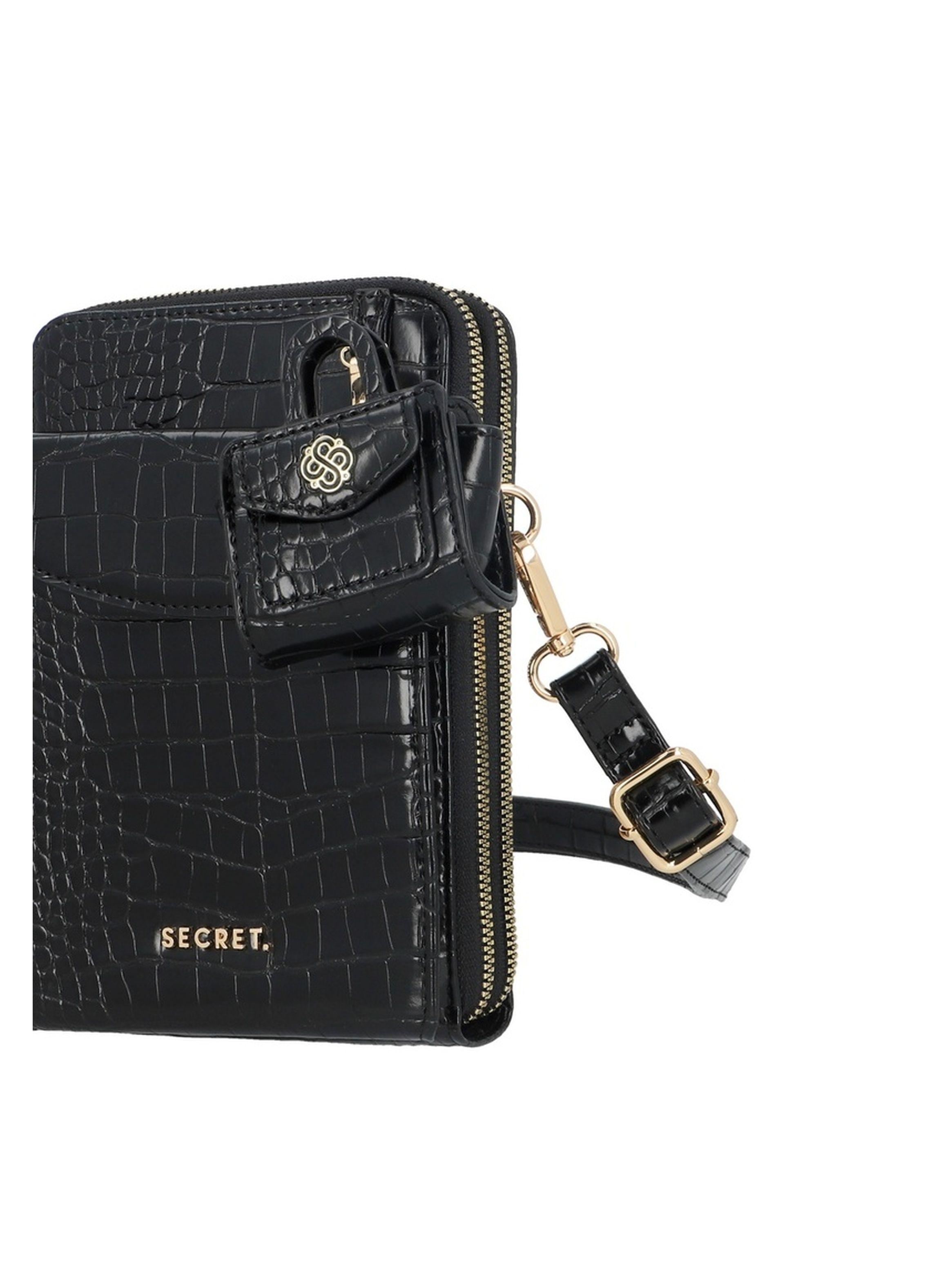 Portacelular Secret Bucarest FW25 XL Negro-4